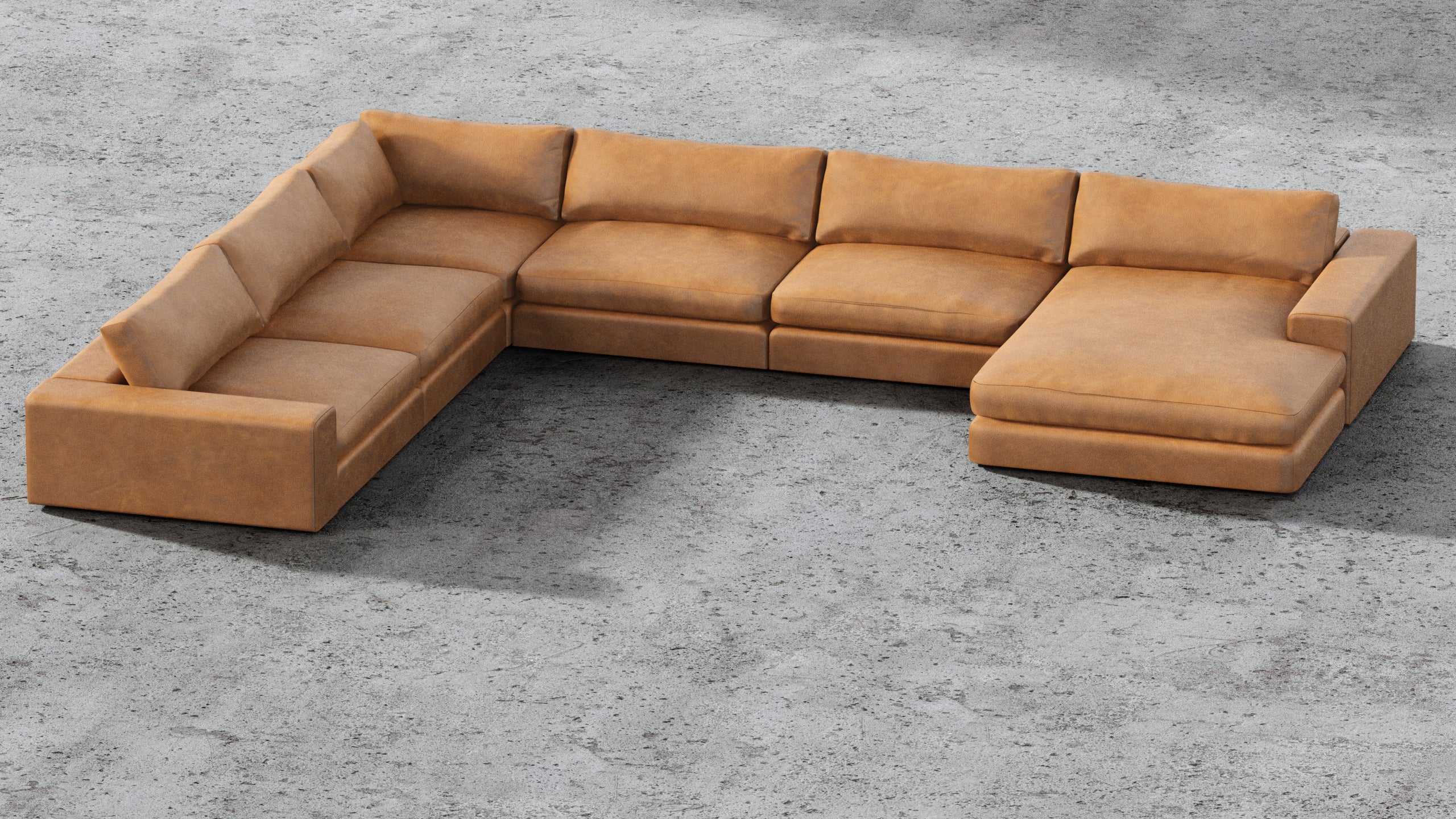 MGR 5 Seat + Chaise Corner Sectional - Image 3