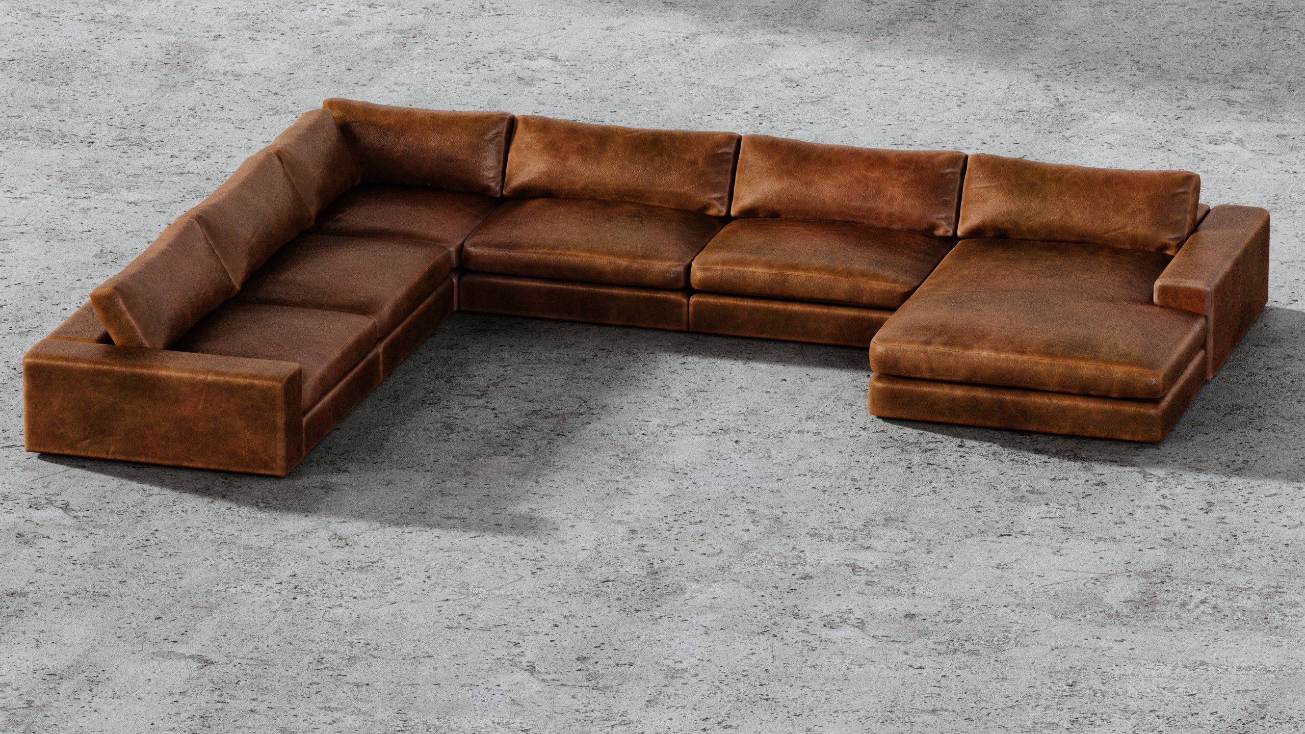 MGR 5 Seat + Chaise Corner Sectional - Image 34