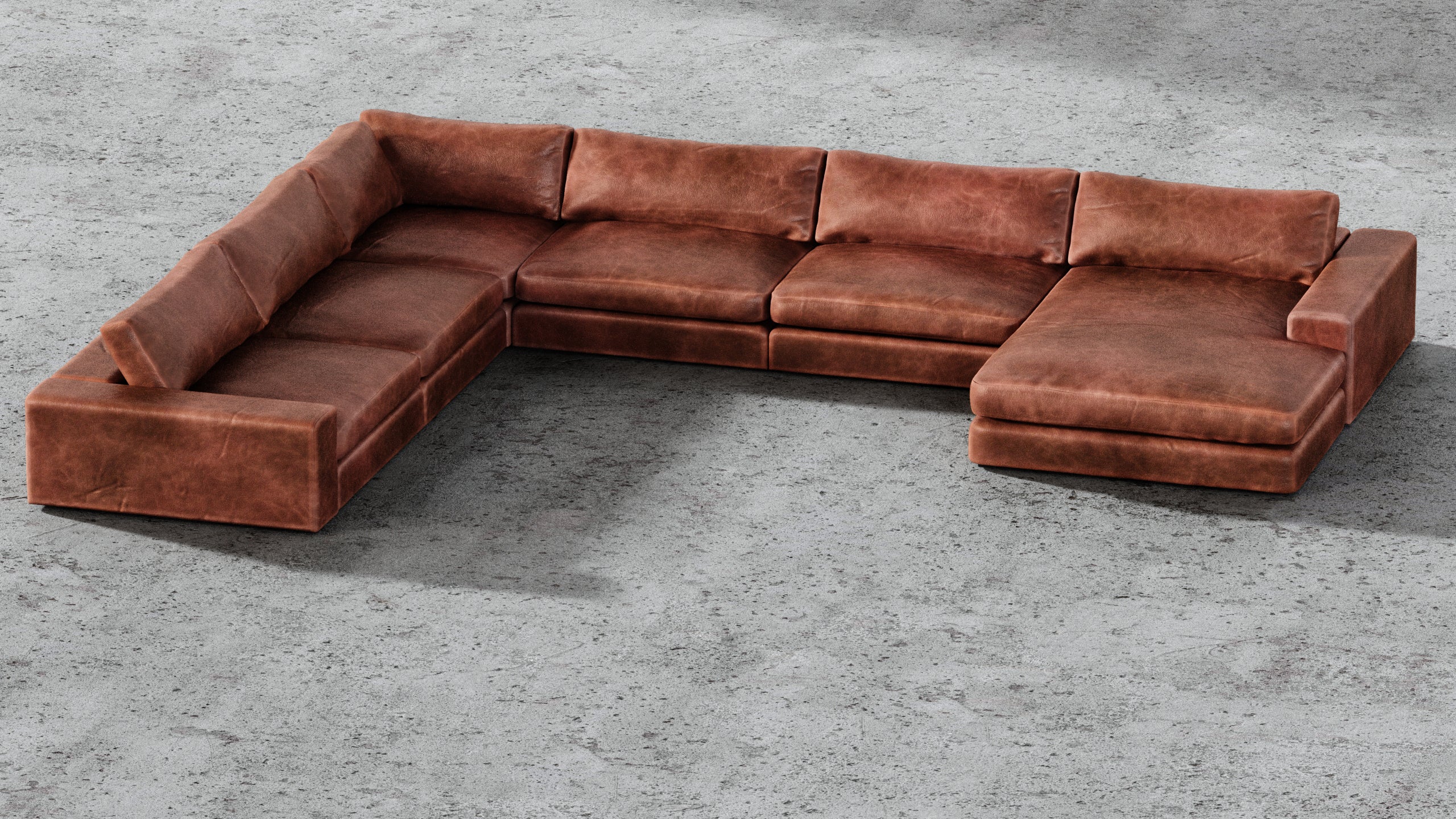 MGR 5 Seat + Chaise Corner Sectional - Image 42