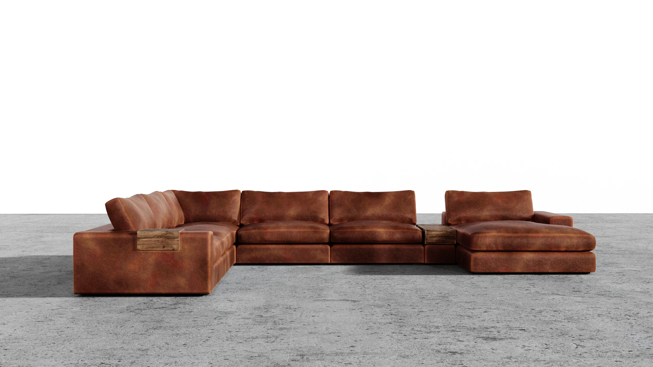 MGR 5 Seat + Chaise Corner Sectional - Image 47