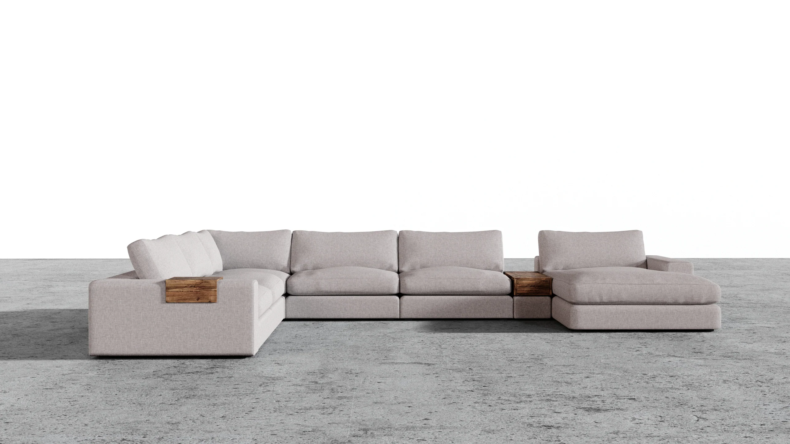 MGR 5 Seat + Chaise Corner Sectional - Image 103