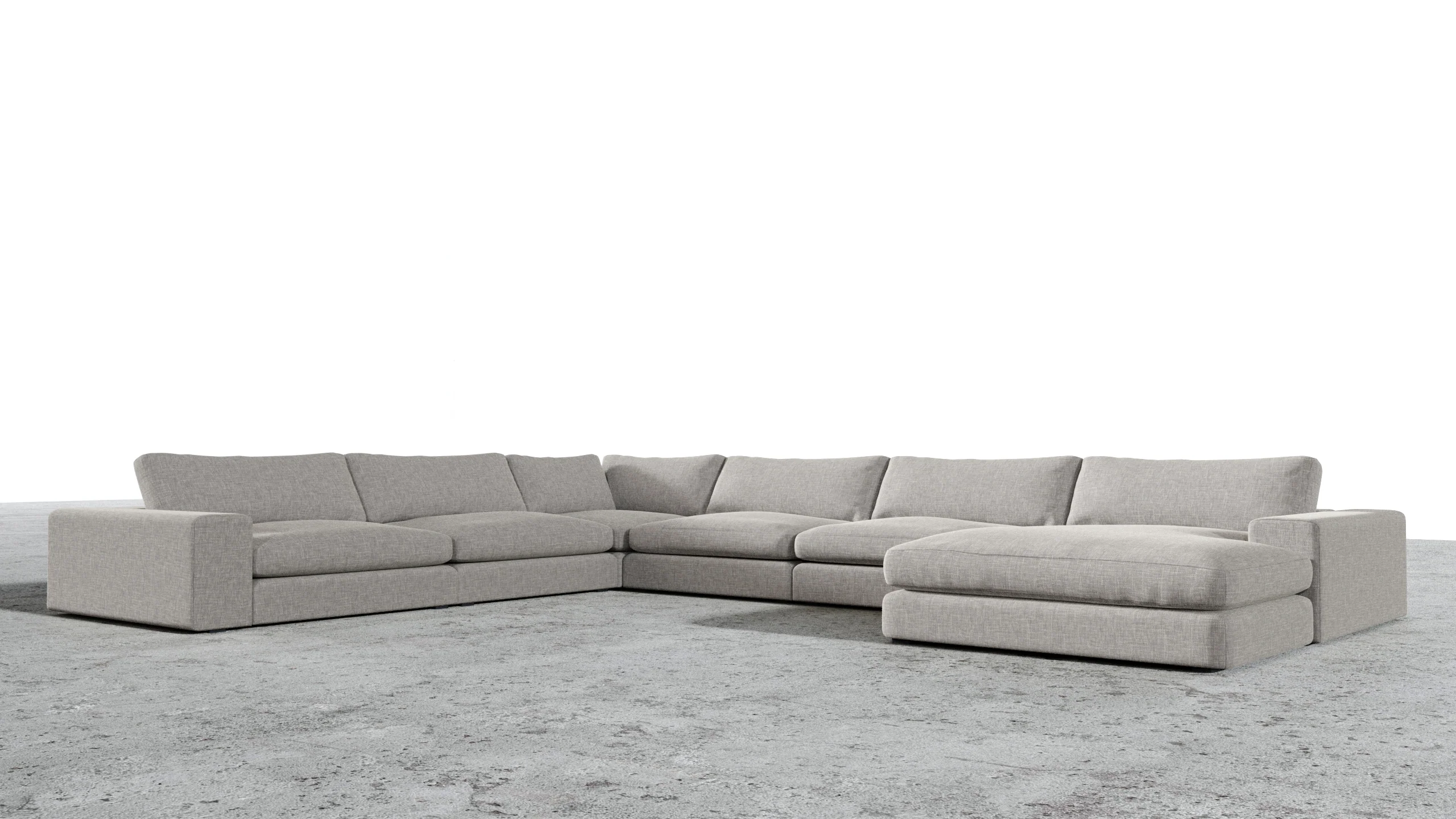 MGR 5 Seat + Chaise Corner Sectional - Image 105