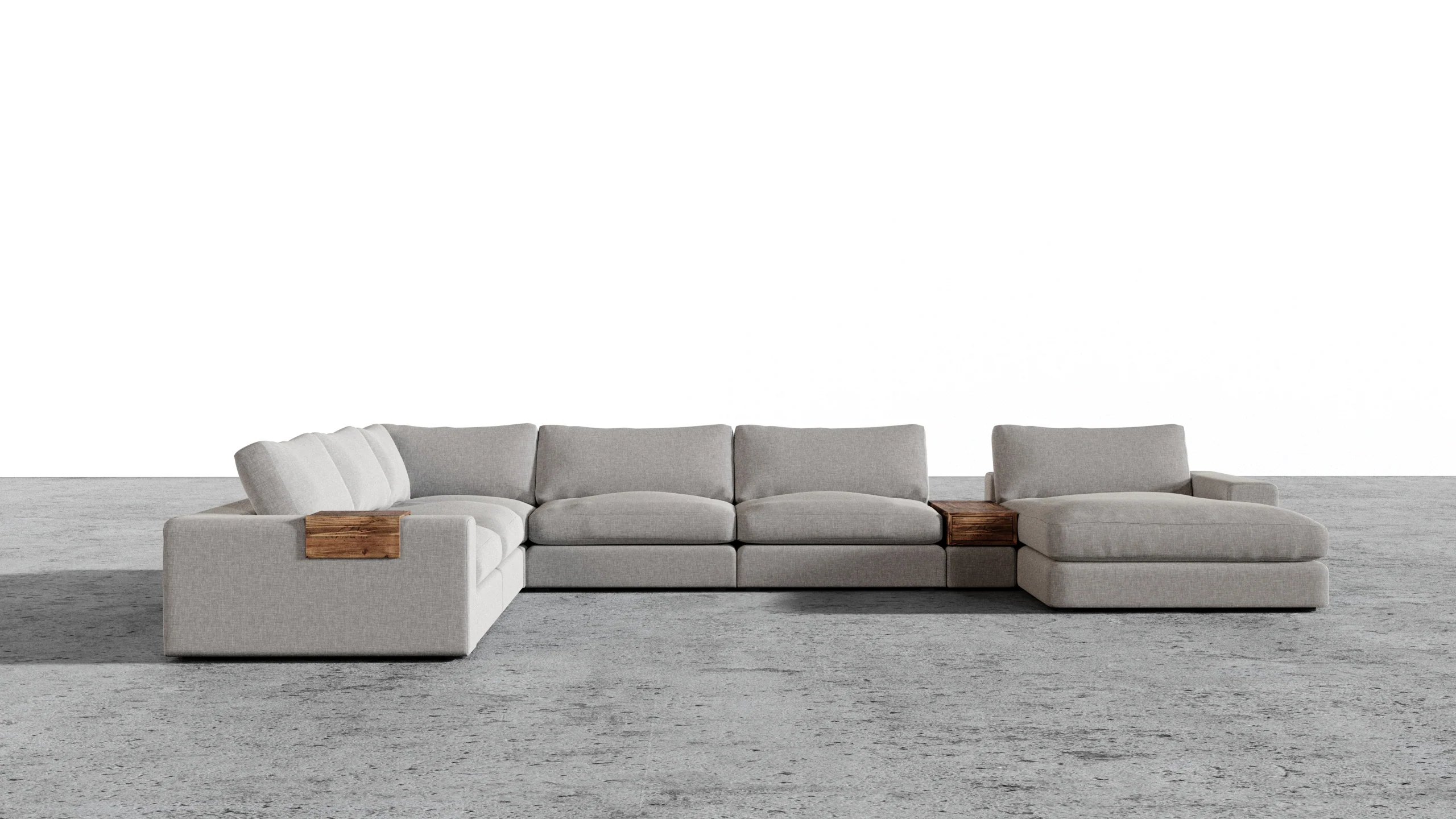 MGR 5 Seat + Chaise Corner Sectional - Image 111