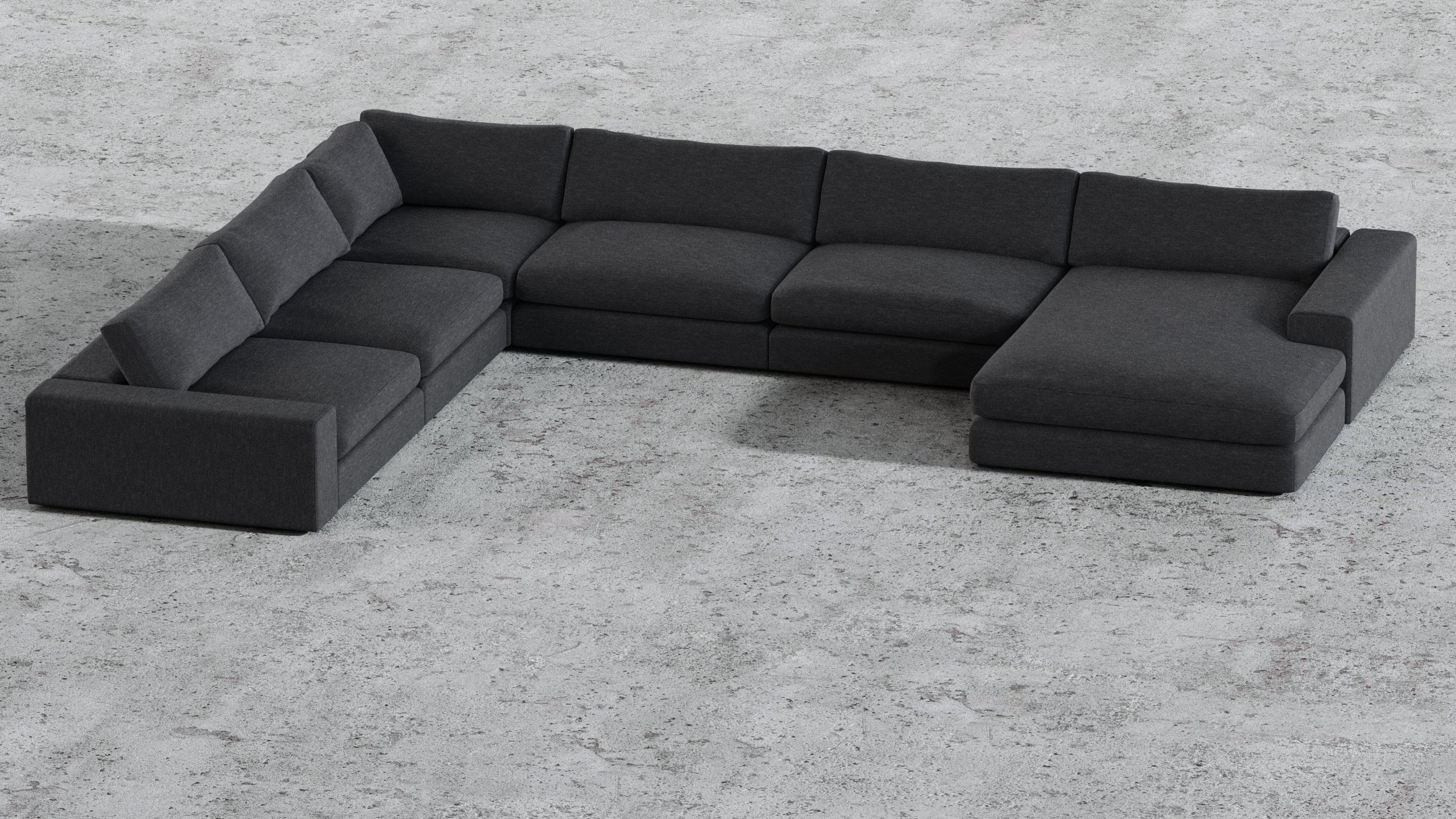 MGR 5 Seat + Chaise Corner Sectional - Image 19