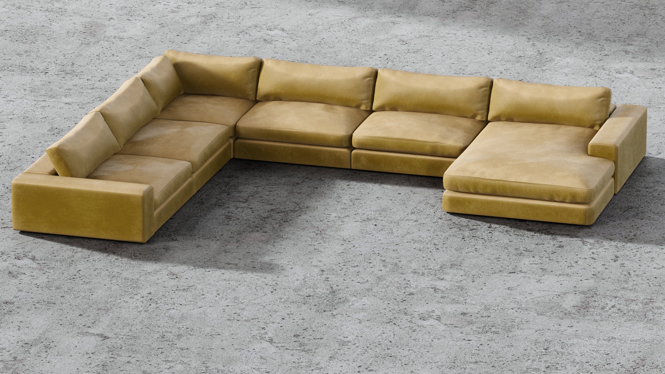 MGR 5 Seat + Chaise Corner Sectional - Image 10