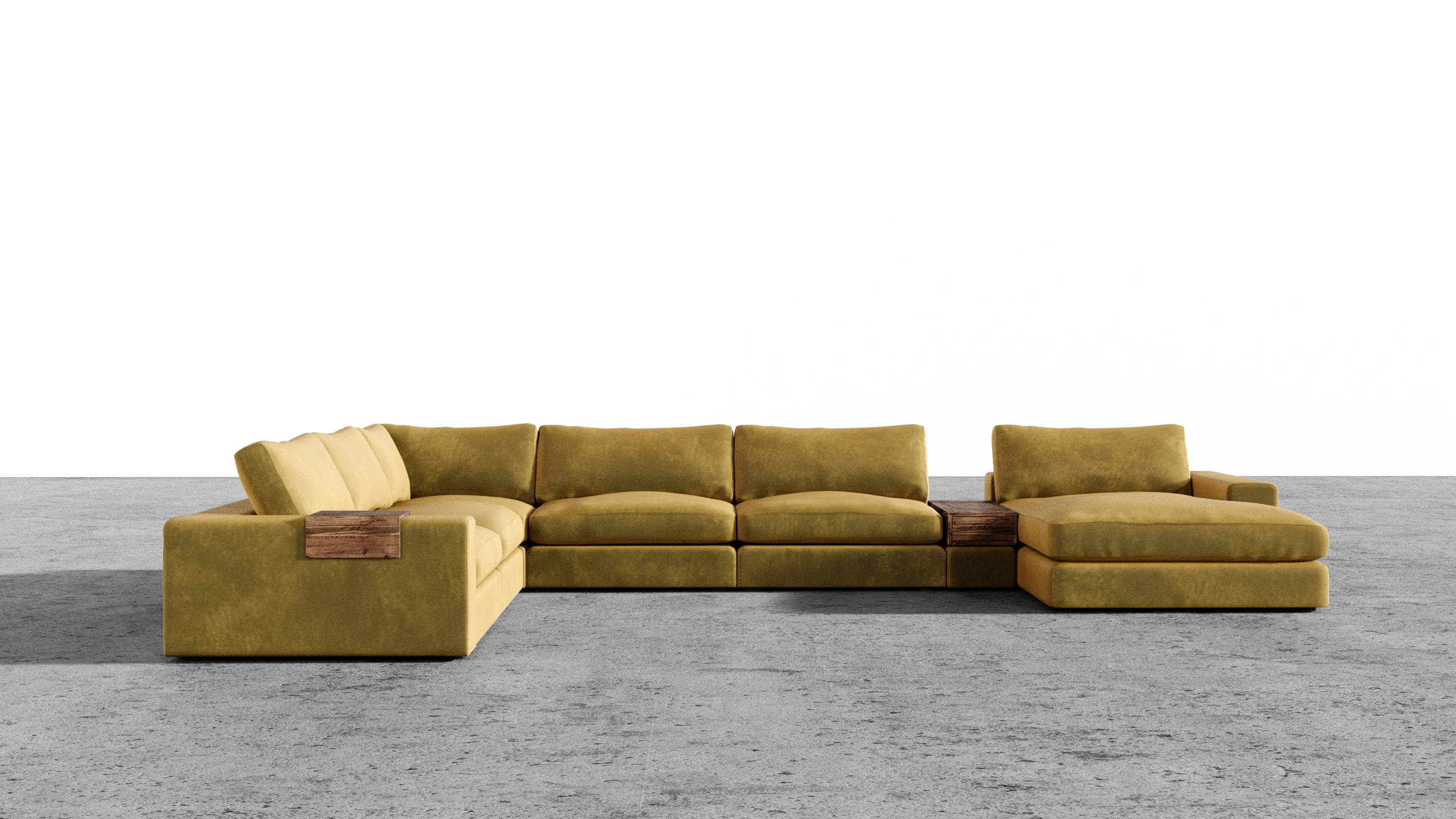 MGR 5 Seat + Chaise Corner Sectional - Image 15