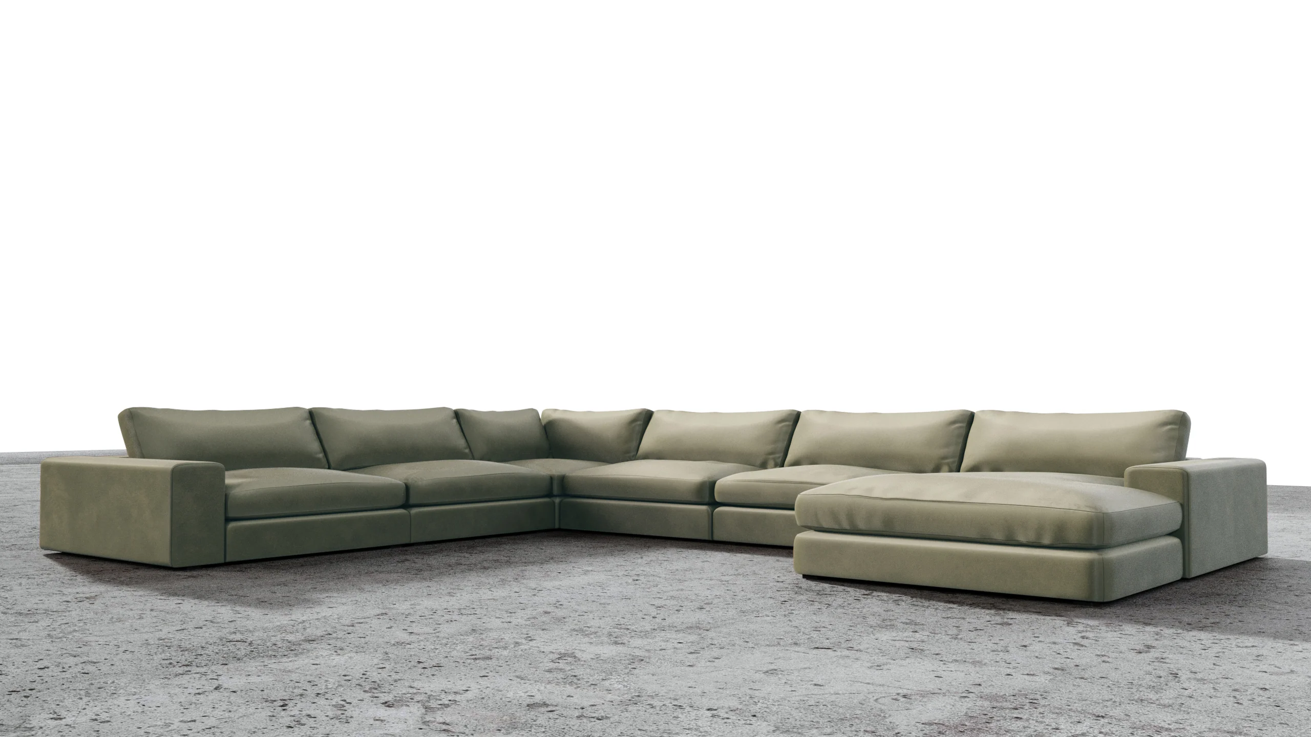 MGR 5 Seat + Chaise Corner Sectional - Image 17