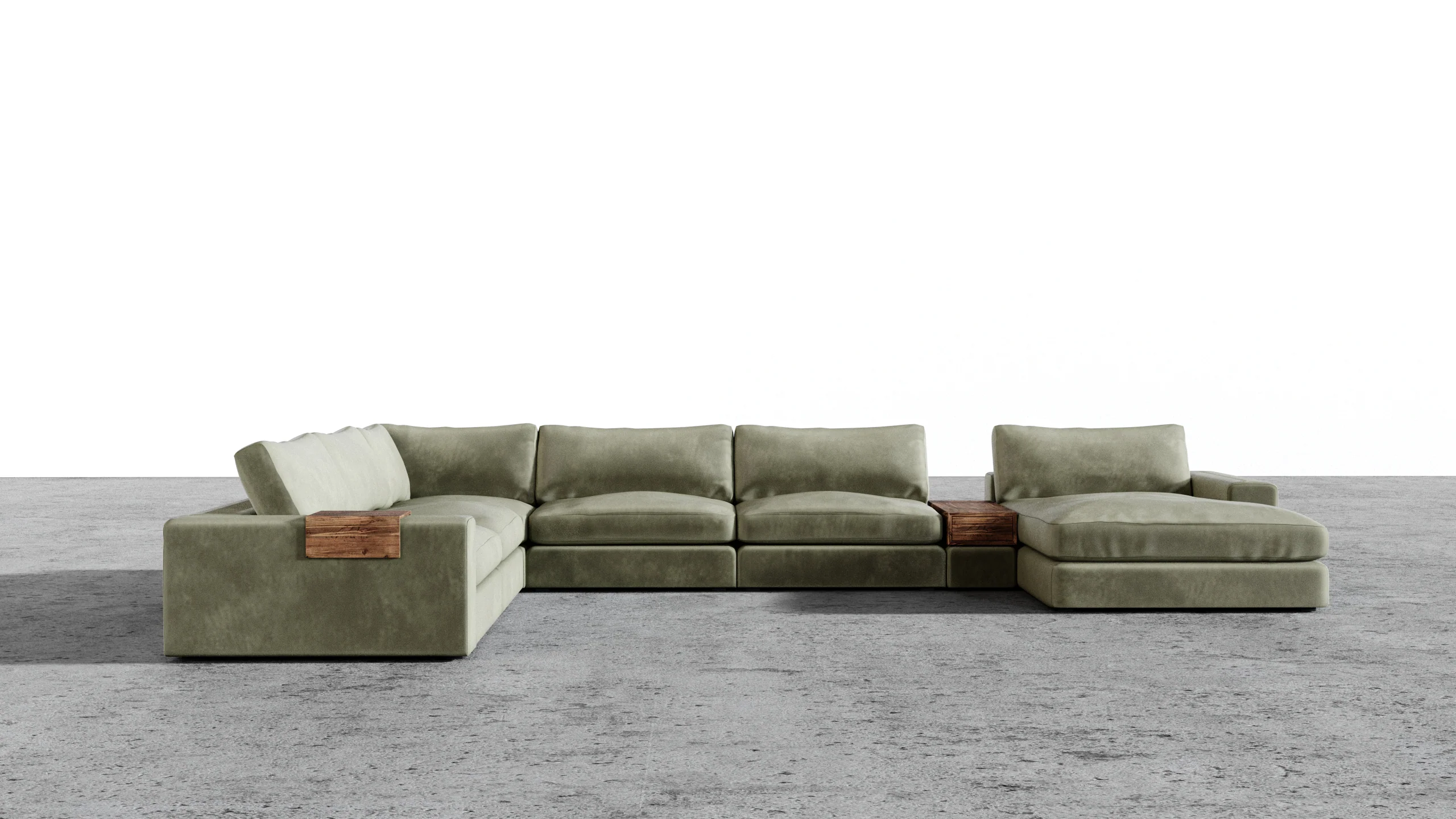 MGR 5 Seat + Chaise Corner Sectional - Image 22
