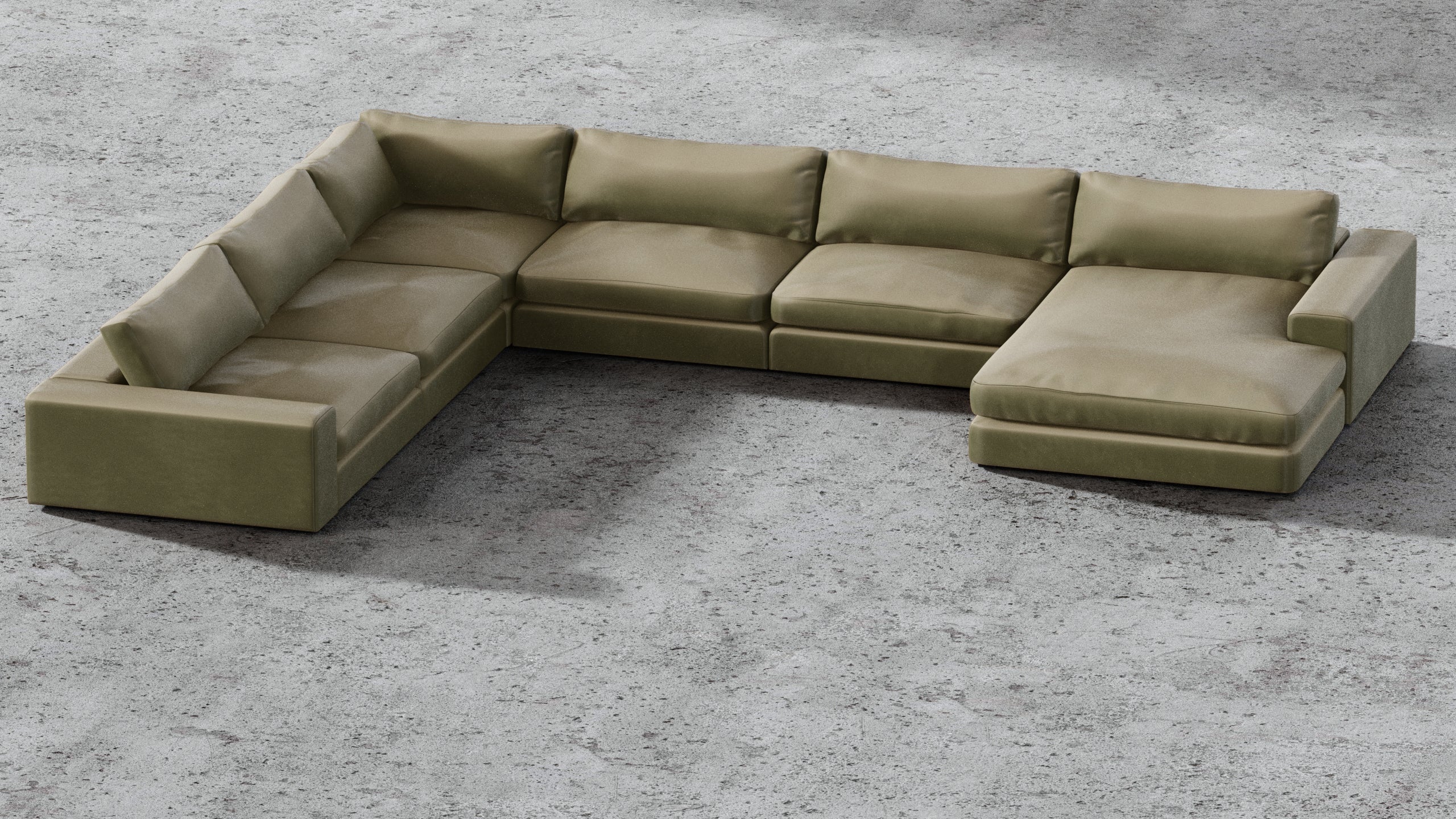 MGR 5 Seat + Chaise Corner Sectional - Image 25
