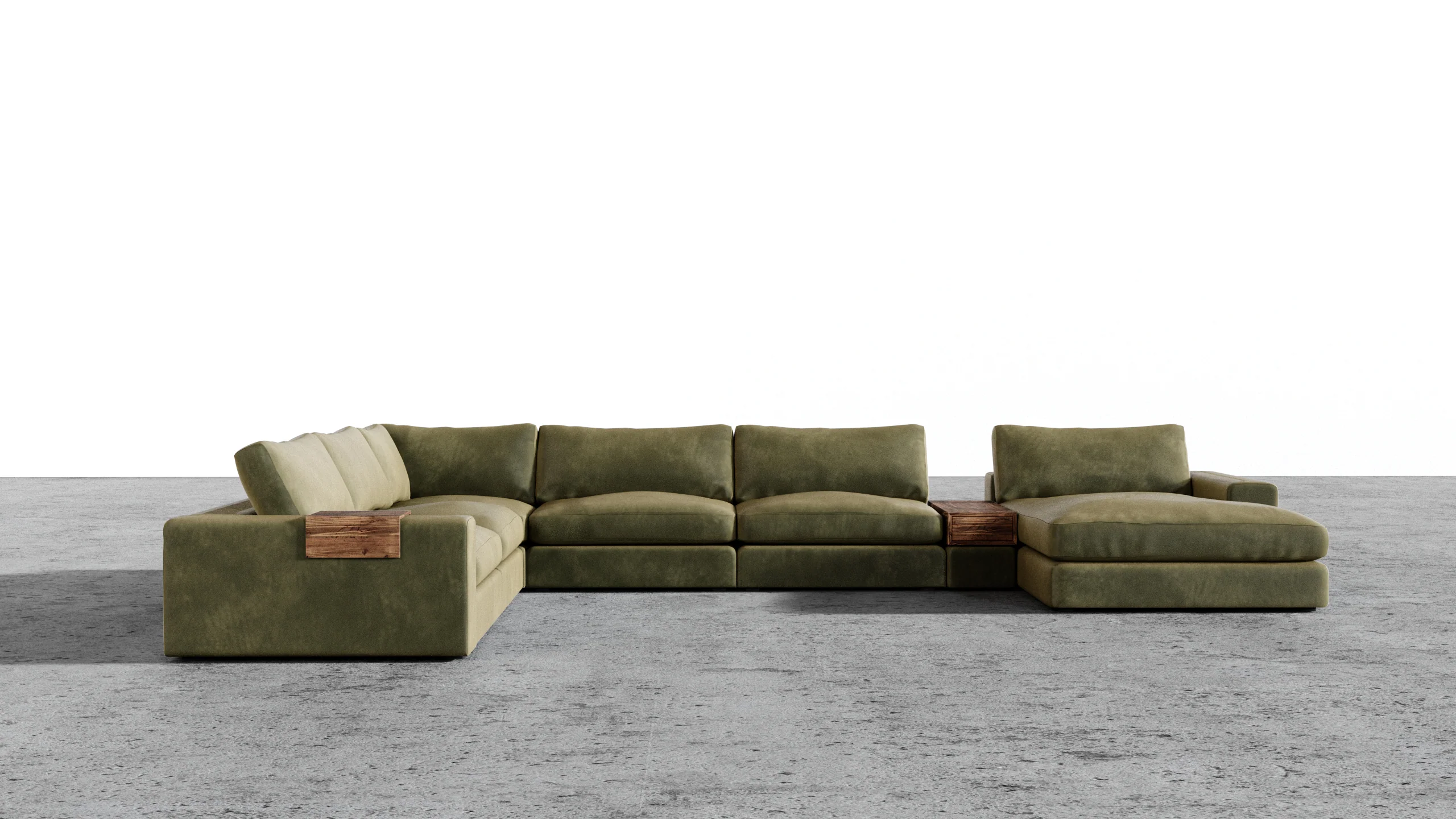 MGR 5 Seat + Chaise Corner Sectional - Image 30