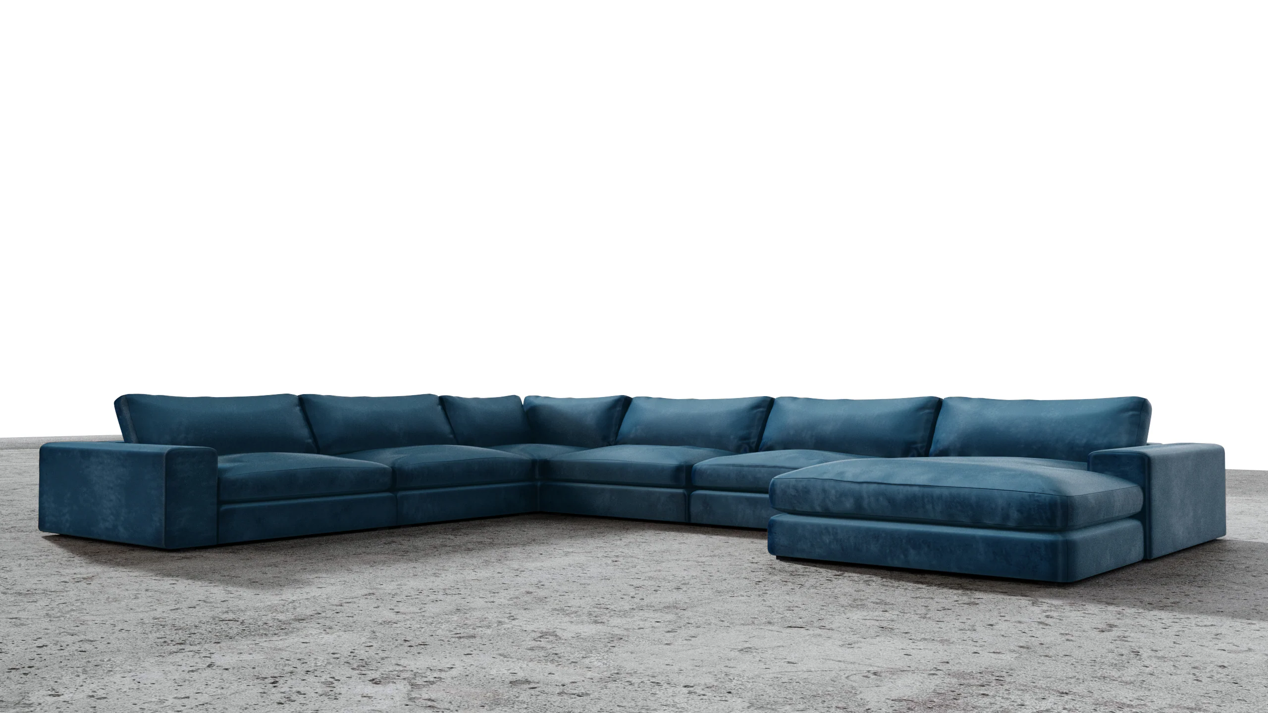 MGR 5 Seat + Chaise Corner Sectional - Image 32