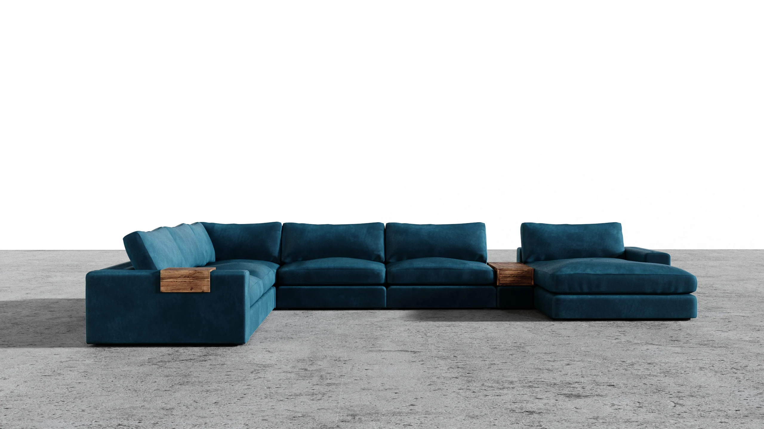 MGR 5 Seat + Chaise Corner Sectional - Image 38
