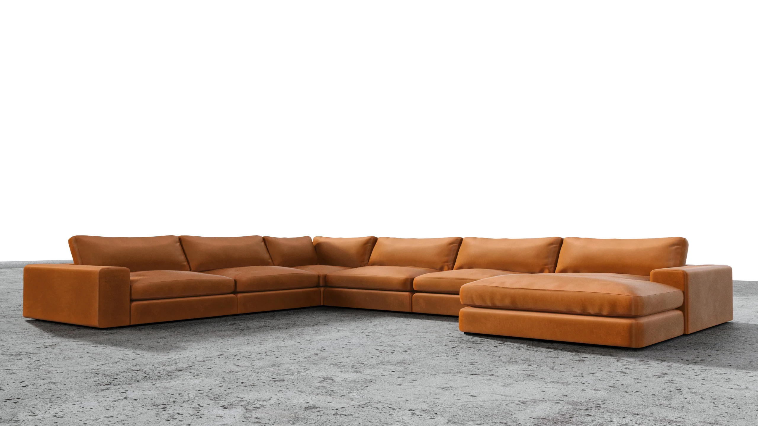 MGR 5 Seat + Chaise Corner Sectional - Image 40