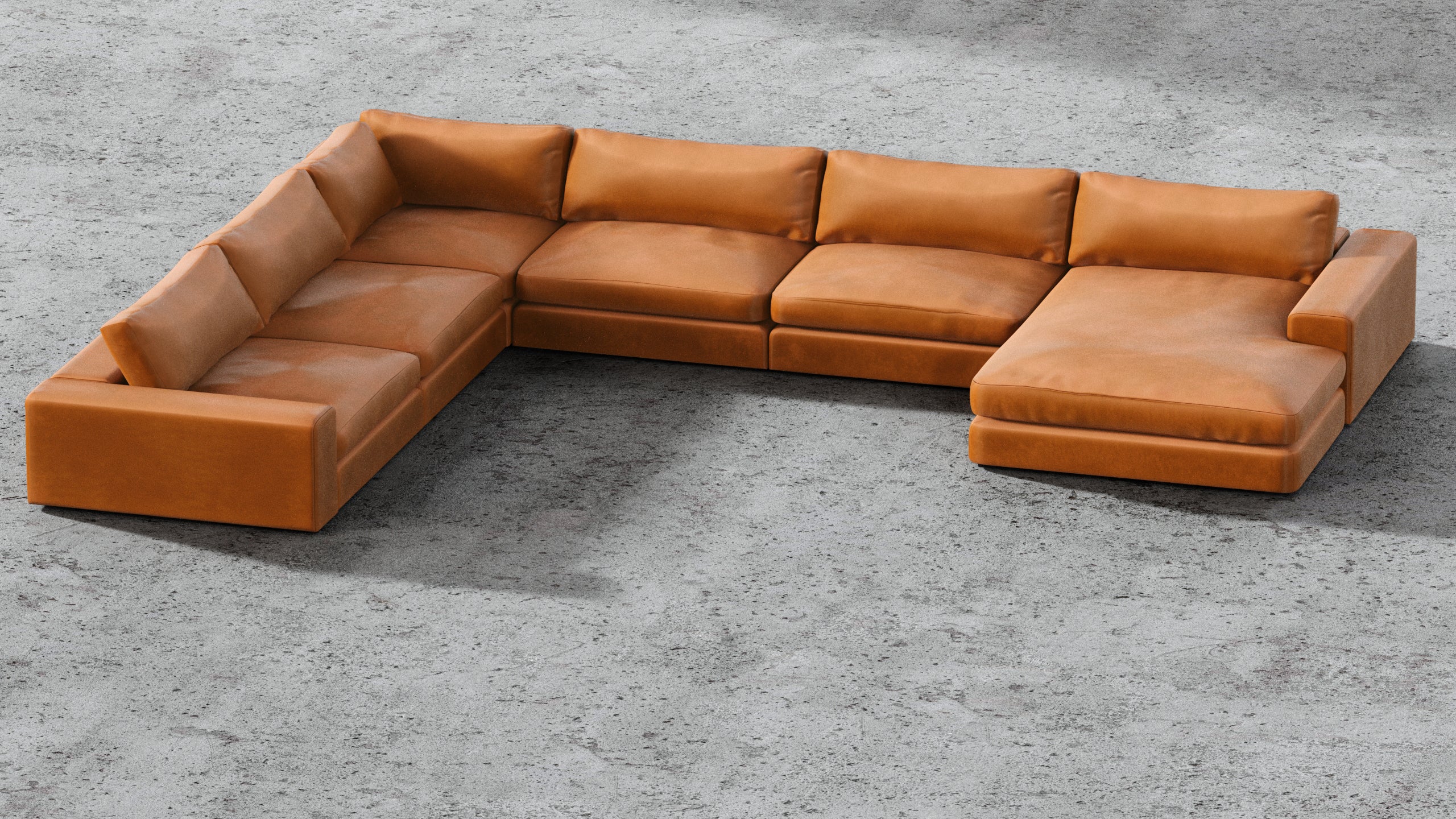 MGR 5 Seat + Chaise Corner Sectional - Image 41