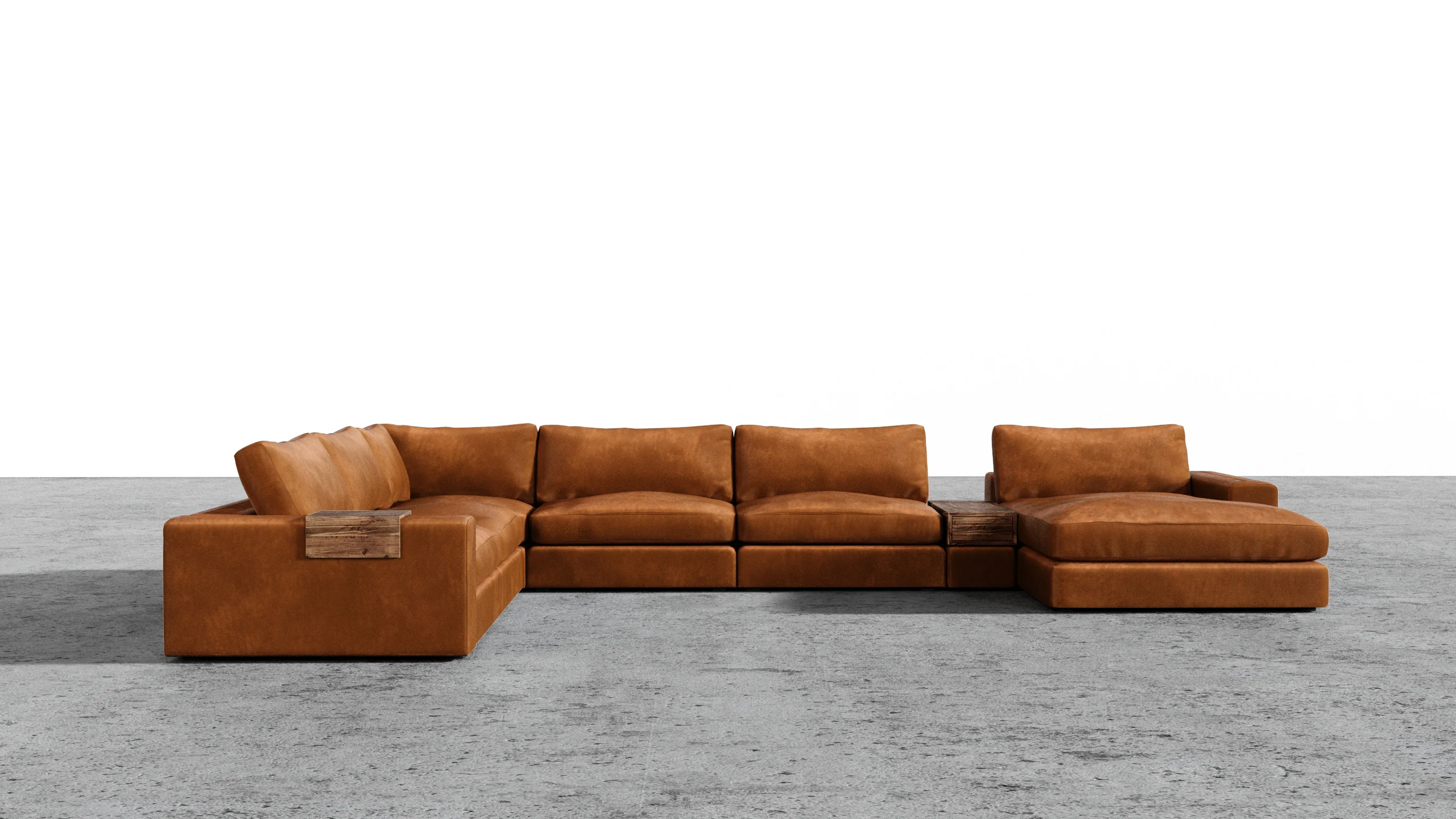 MGR 5 Seat + Chaise Corner Sectional - Image 46
