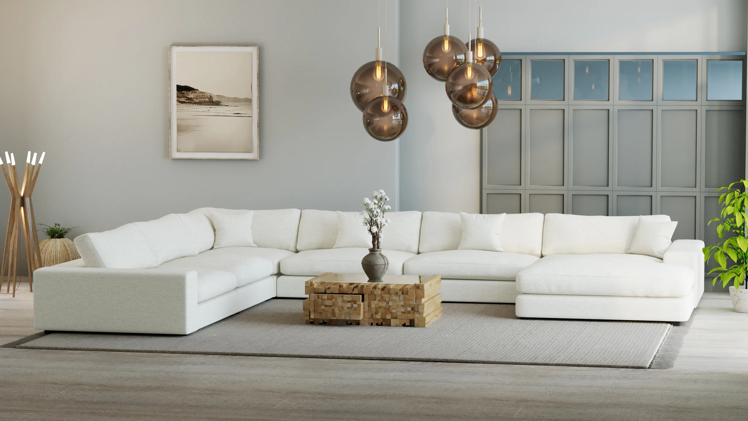 MGR 5 Seat + Chaise Corner Sectional - Image 50