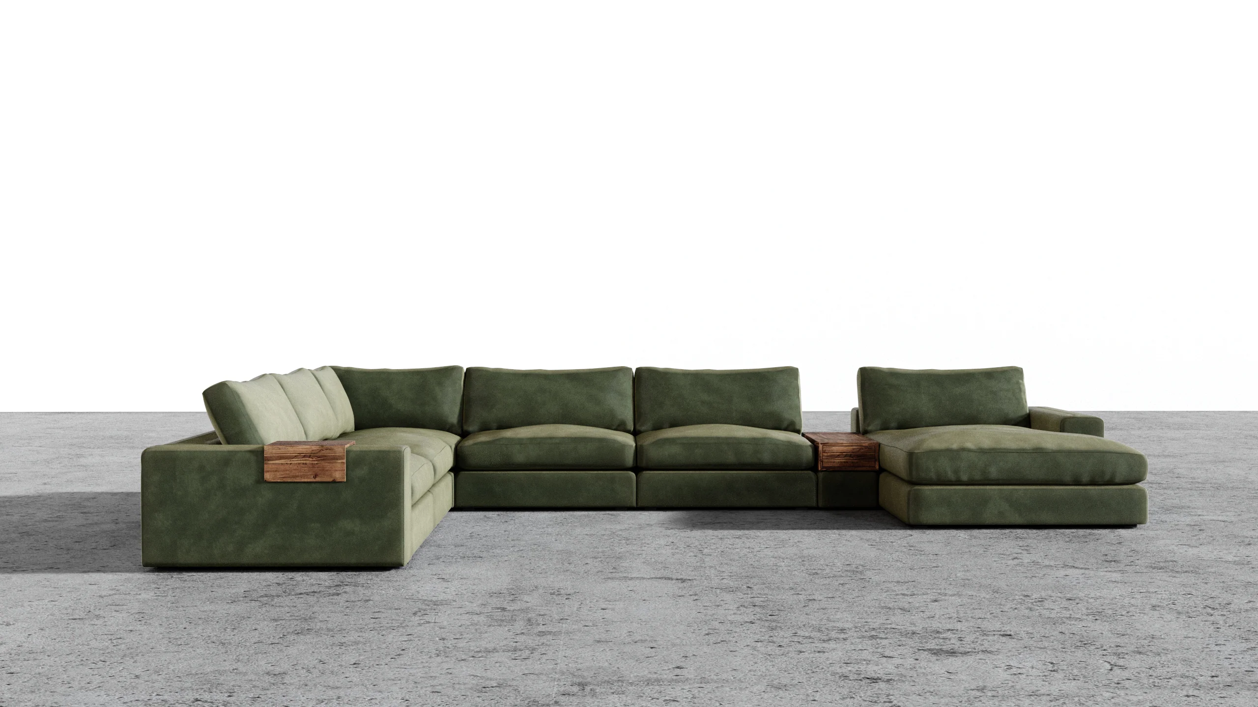MGR 5 Seat + Chaise Corner Sectional - Image 7