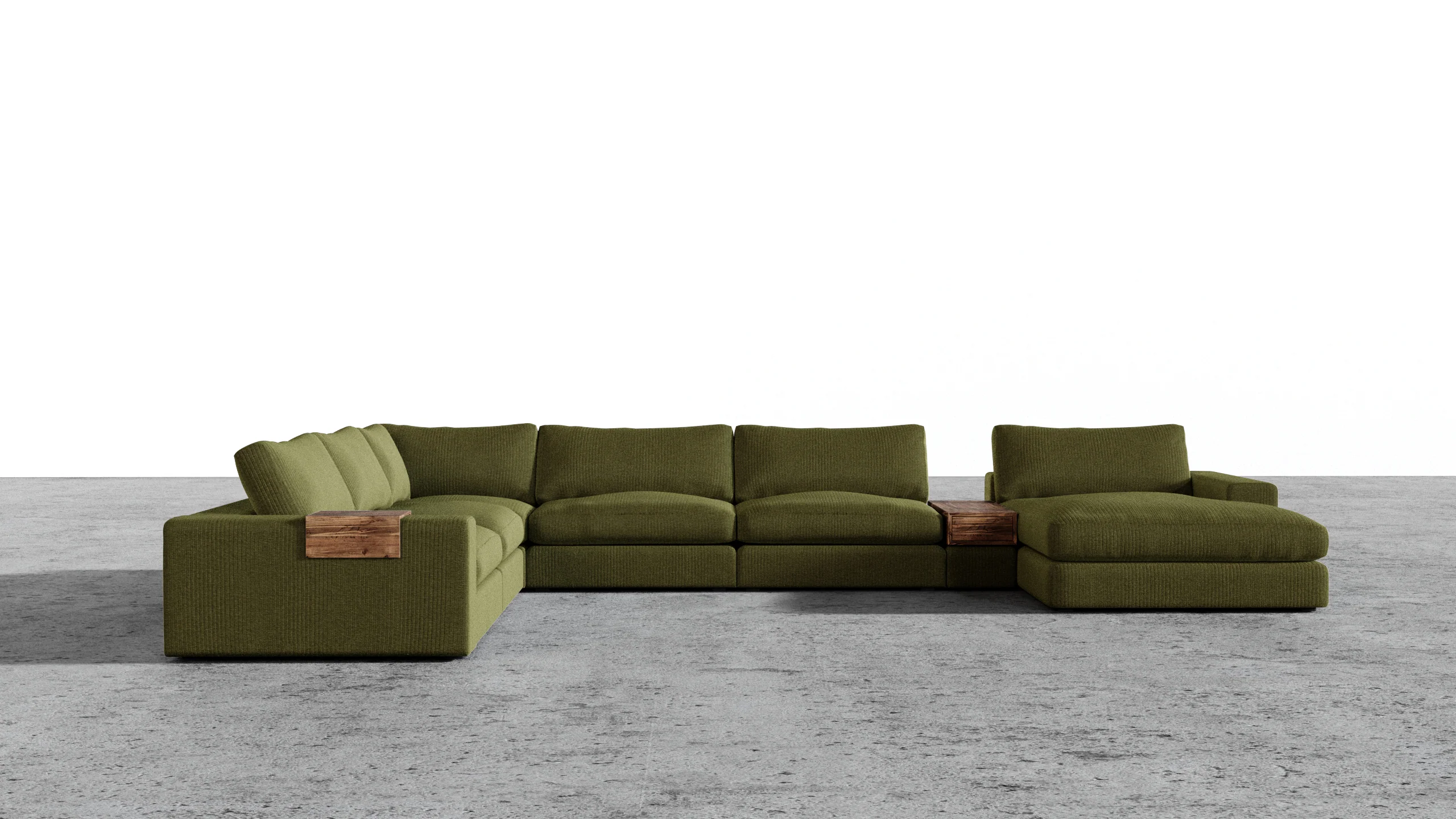 MGR 5 Seat + Chaise Corner Sectional - Image 3