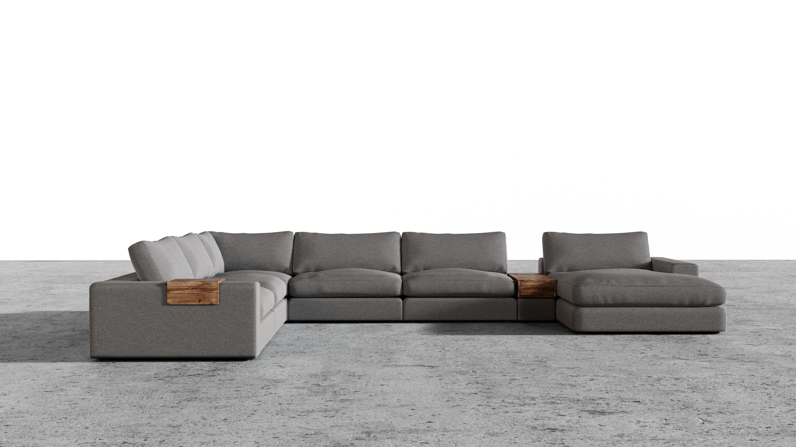 MGR 5 Seat + Chaise Corner Sectional - Image 38