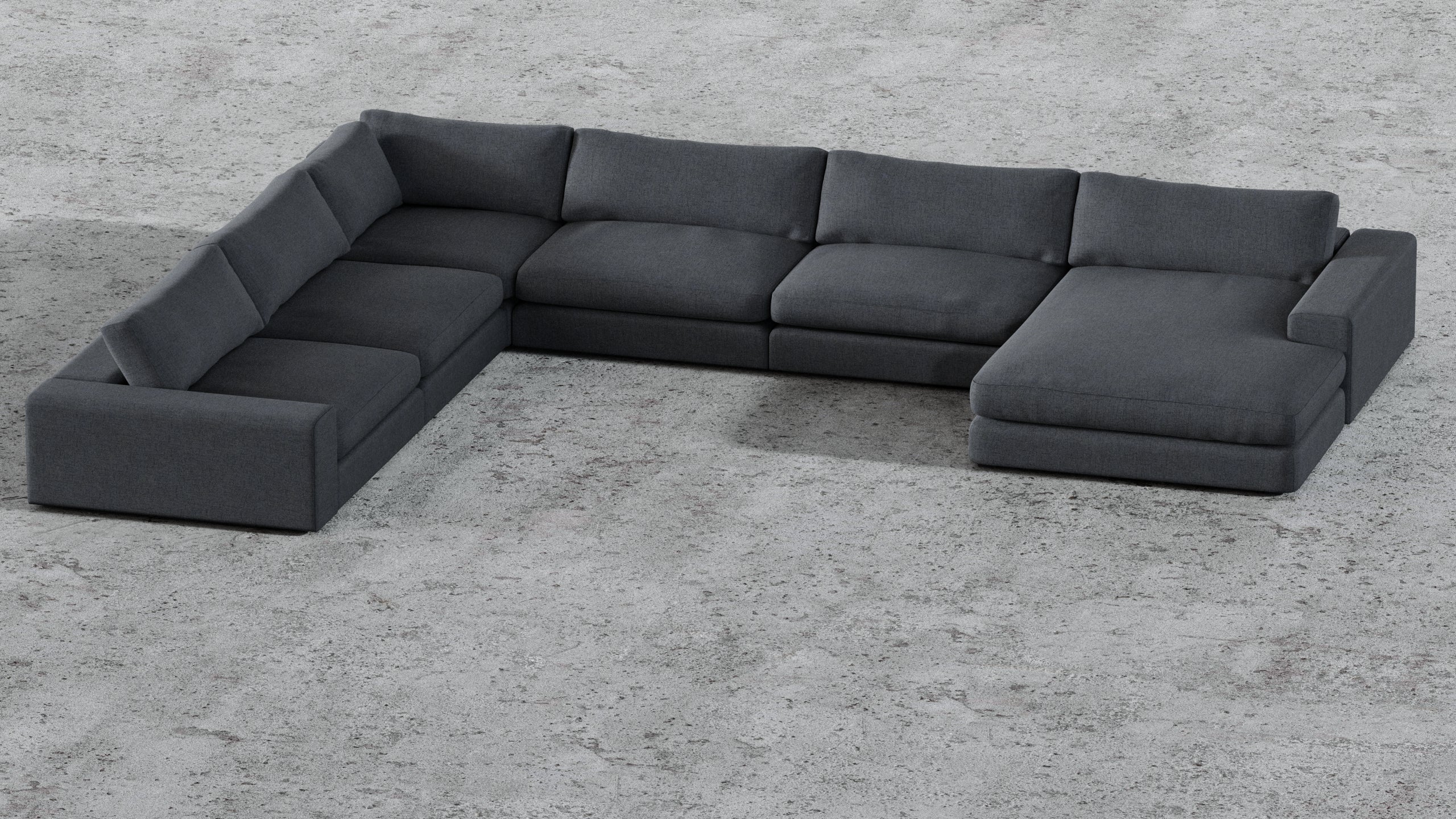 MGR 5 Seat + Chaise Corner Sectional - Image 41