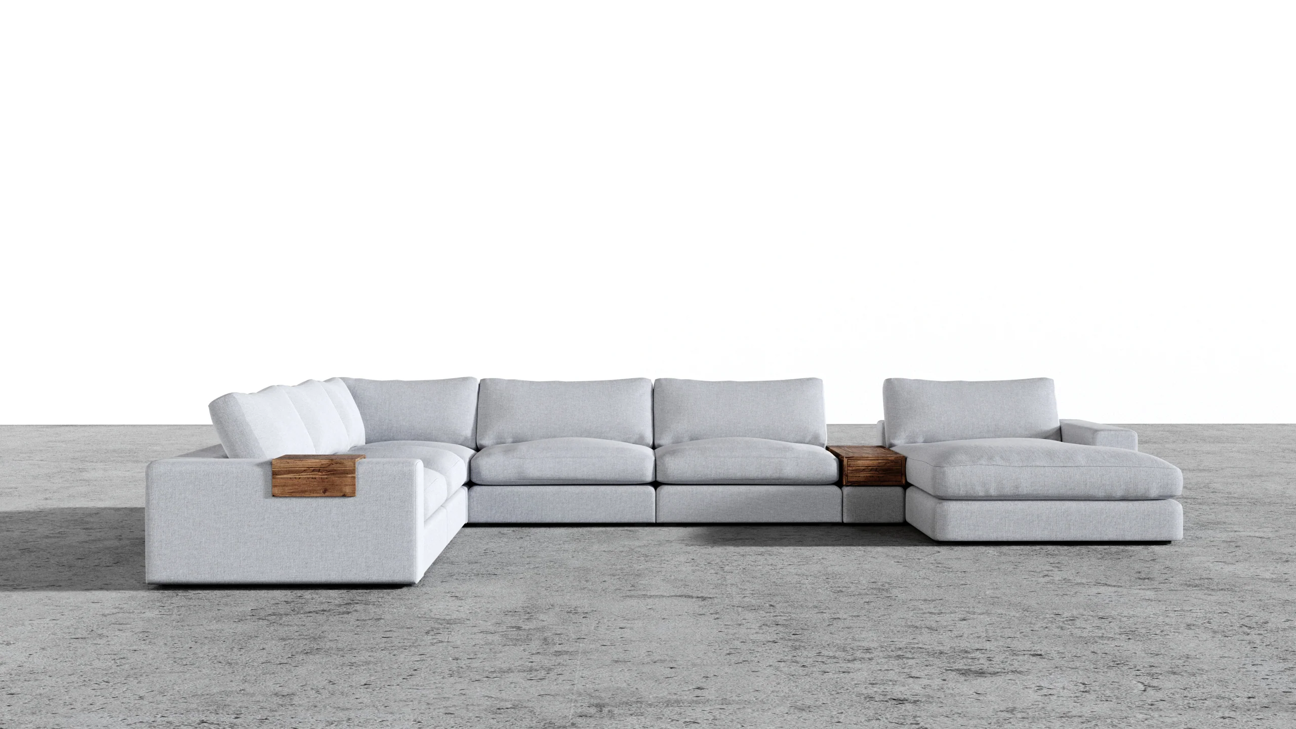 MGR 5 Seat + Chaise Corner Sectional - Image 53