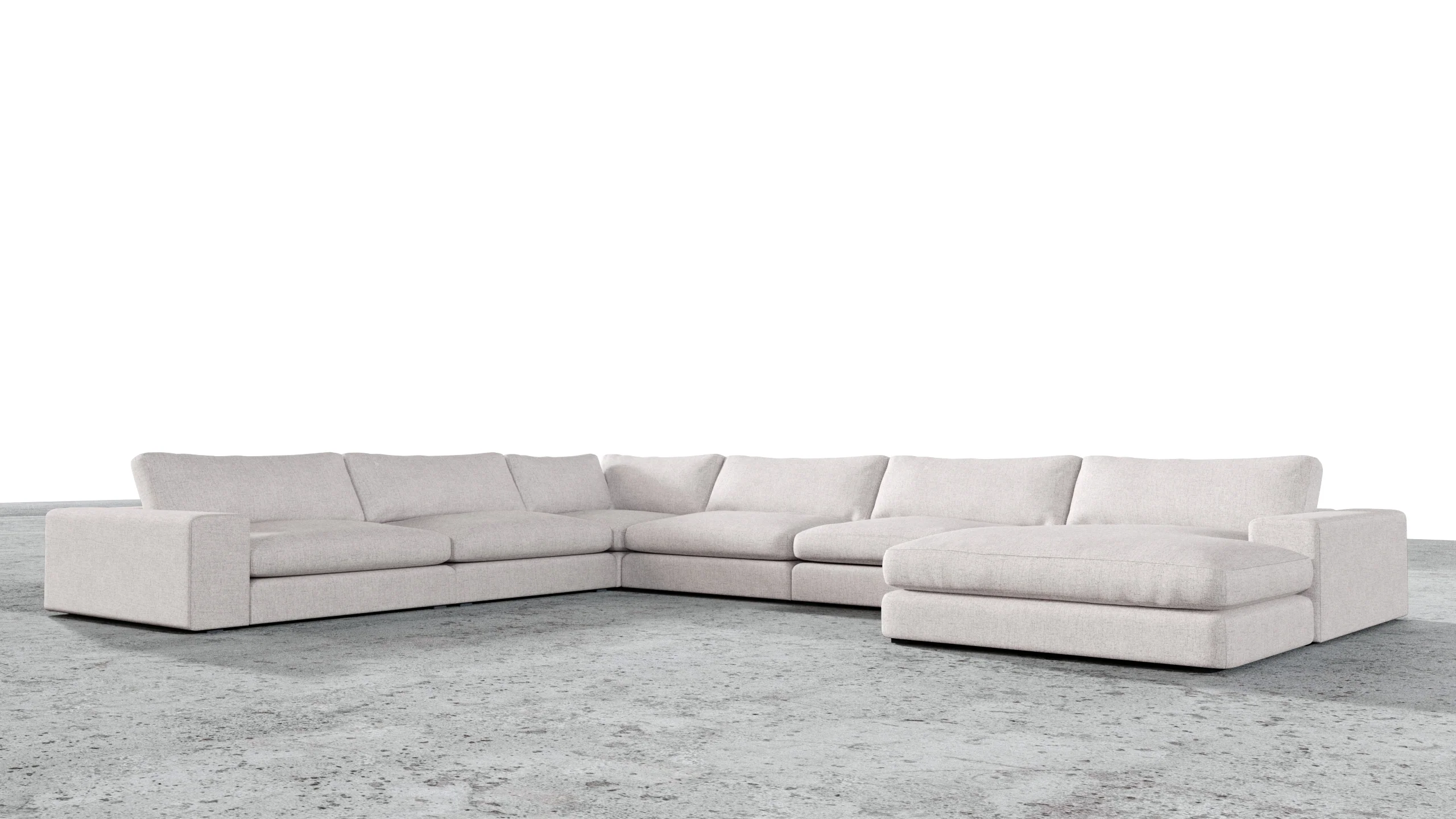MGR 5 Seat + Chaise Corner Sectional - Image 60