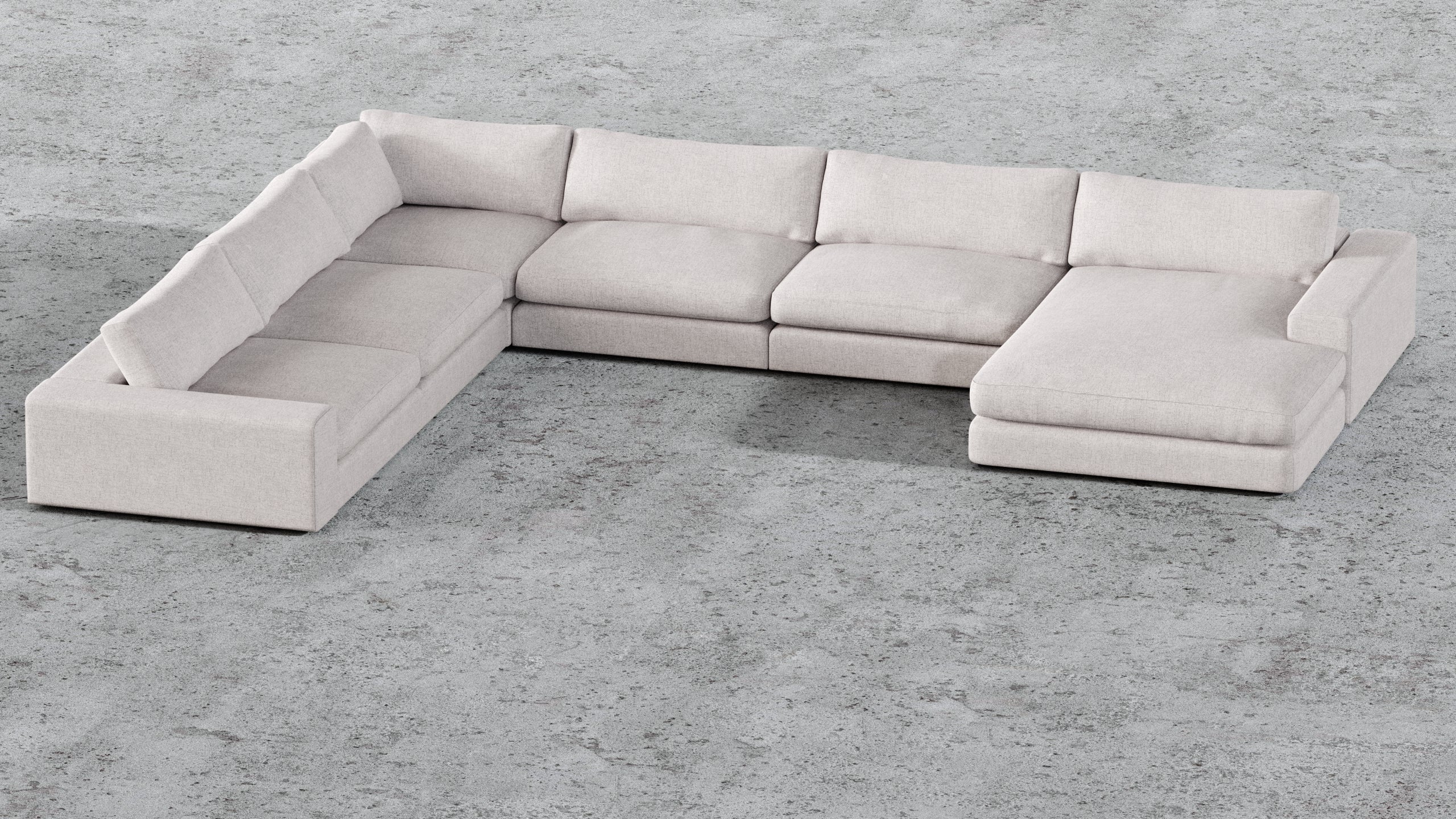 MGR 5 Seat + Chaise Corner Sectional - Image 61