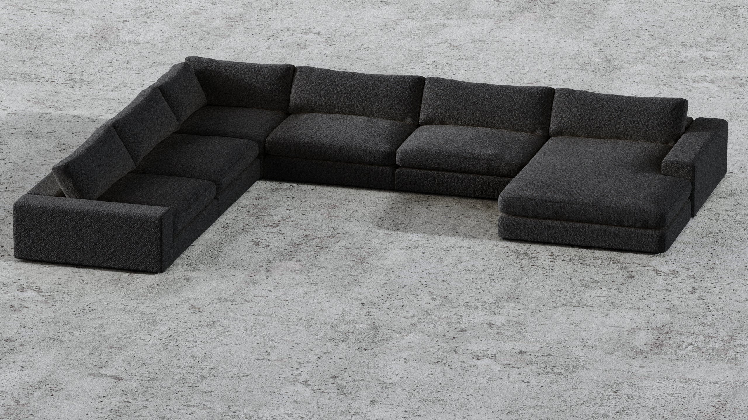 MGR 5 Seat + Chaise Corner Sectional - Image 69