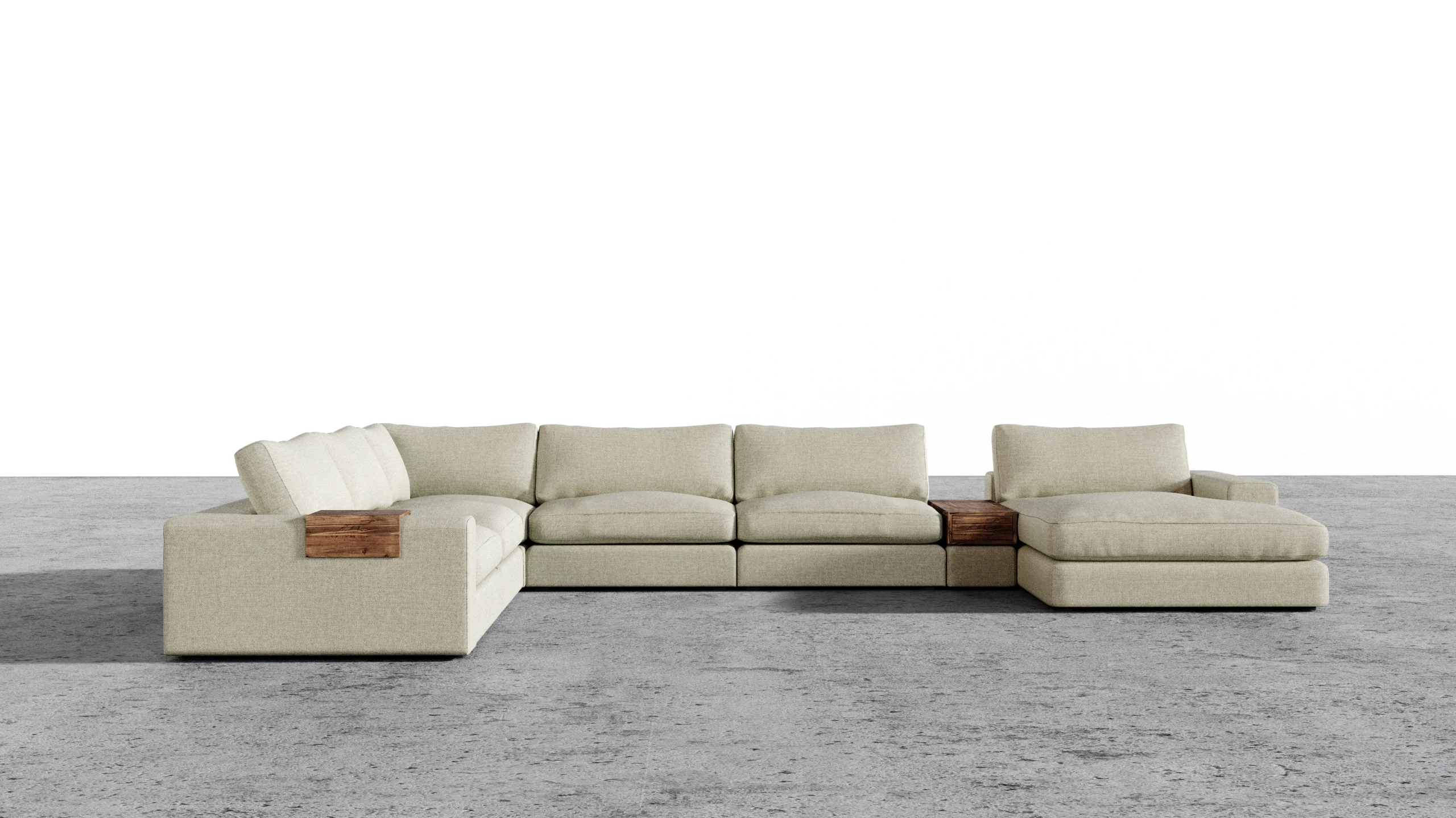 MGR 5 Seat + Chaise Corner Sectional - Image 7