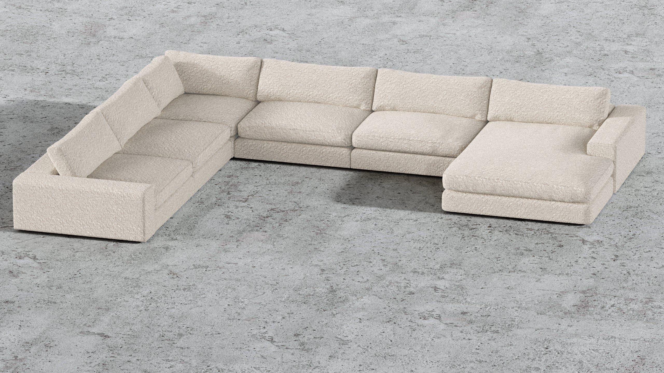 MGR 5 Seat + Chaise Corner Sectional - Image 76