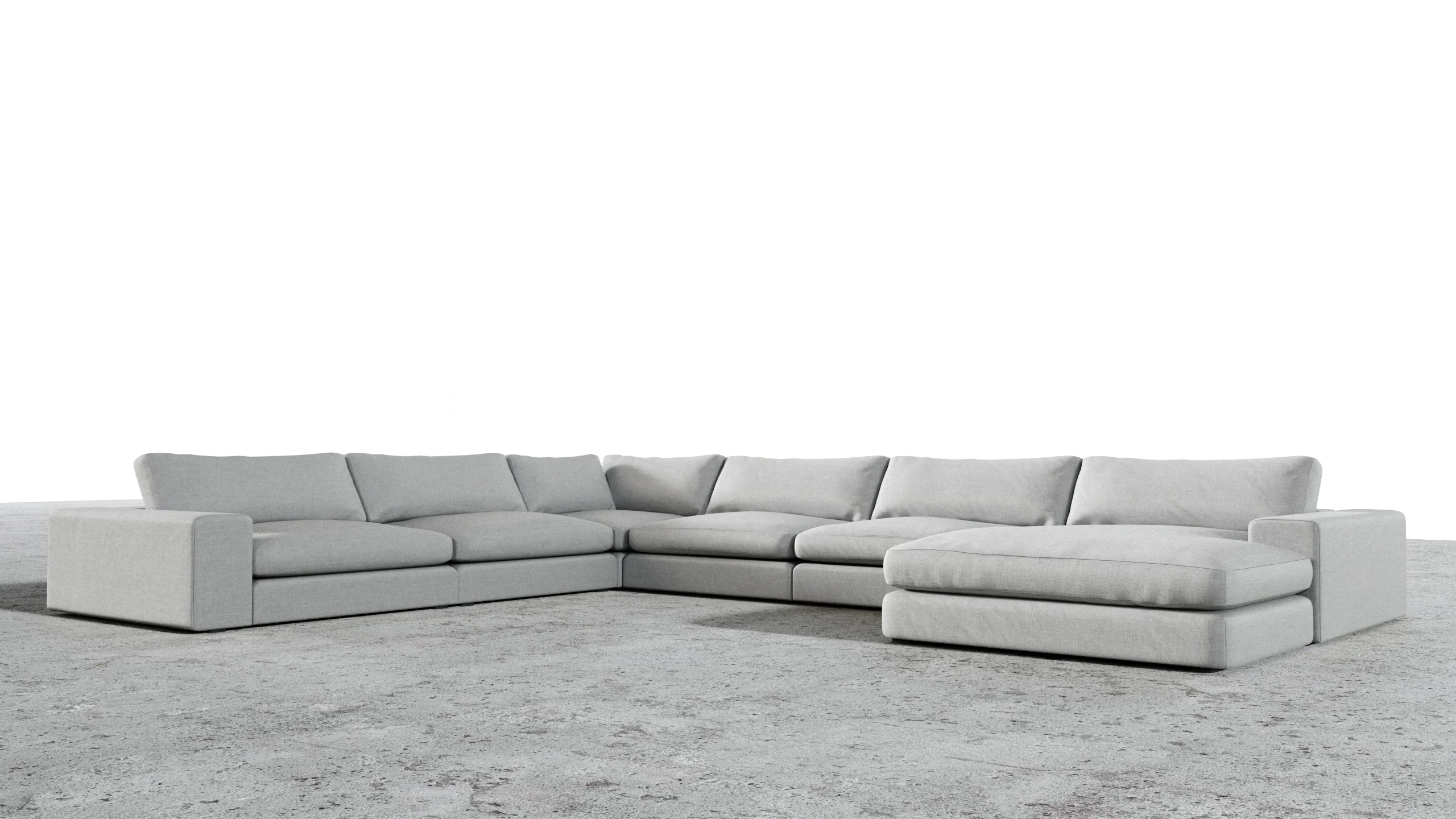 MGR 5 Seat + Chaise Corner Sectional - Image 82