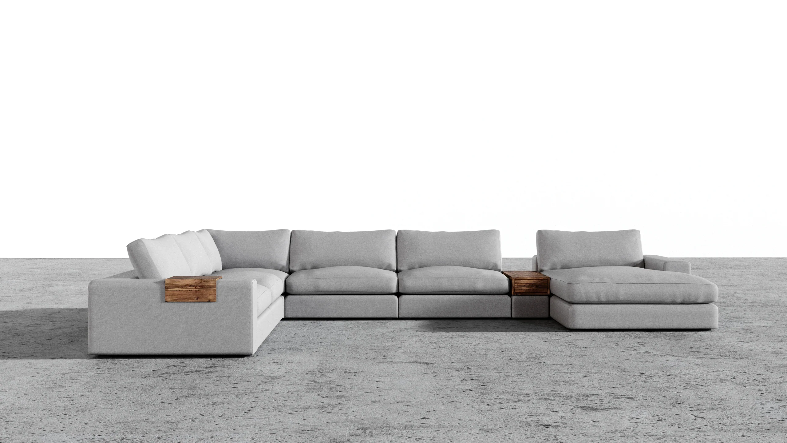 MGR 5 Seat + Chaise Corner Sectional - Image 87