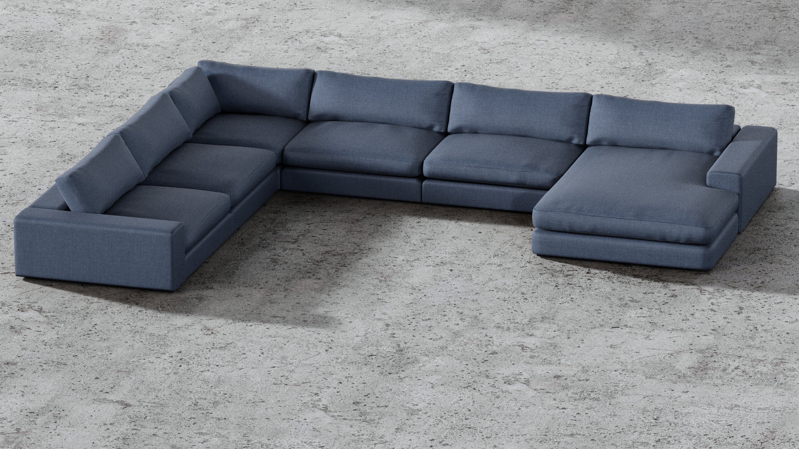 MGR 5 Seat + Chaise Corner Sectional - Image 90