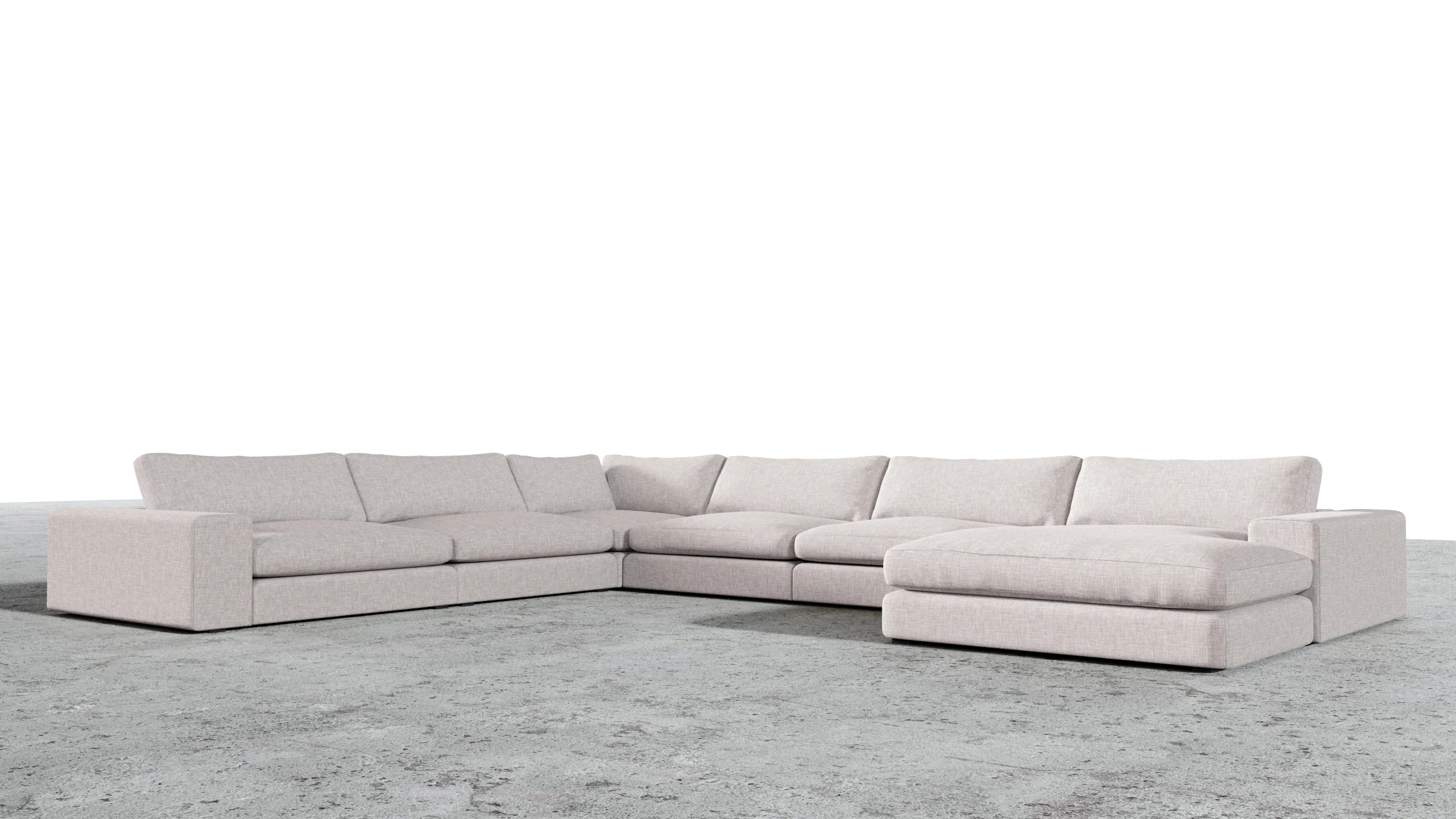 MGR 5 Seat + Chaise Corner Sectional - Image 97