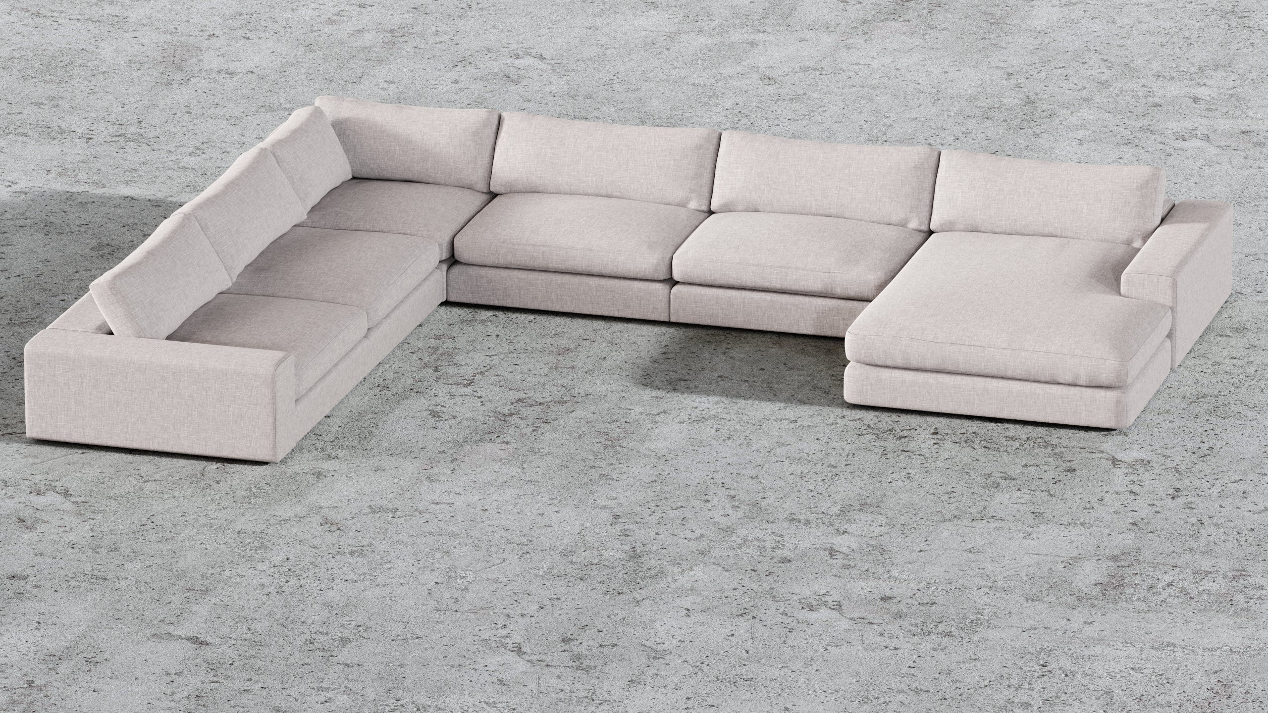 MGR 5 Seat + Chaise Corner Sectional - Image 98