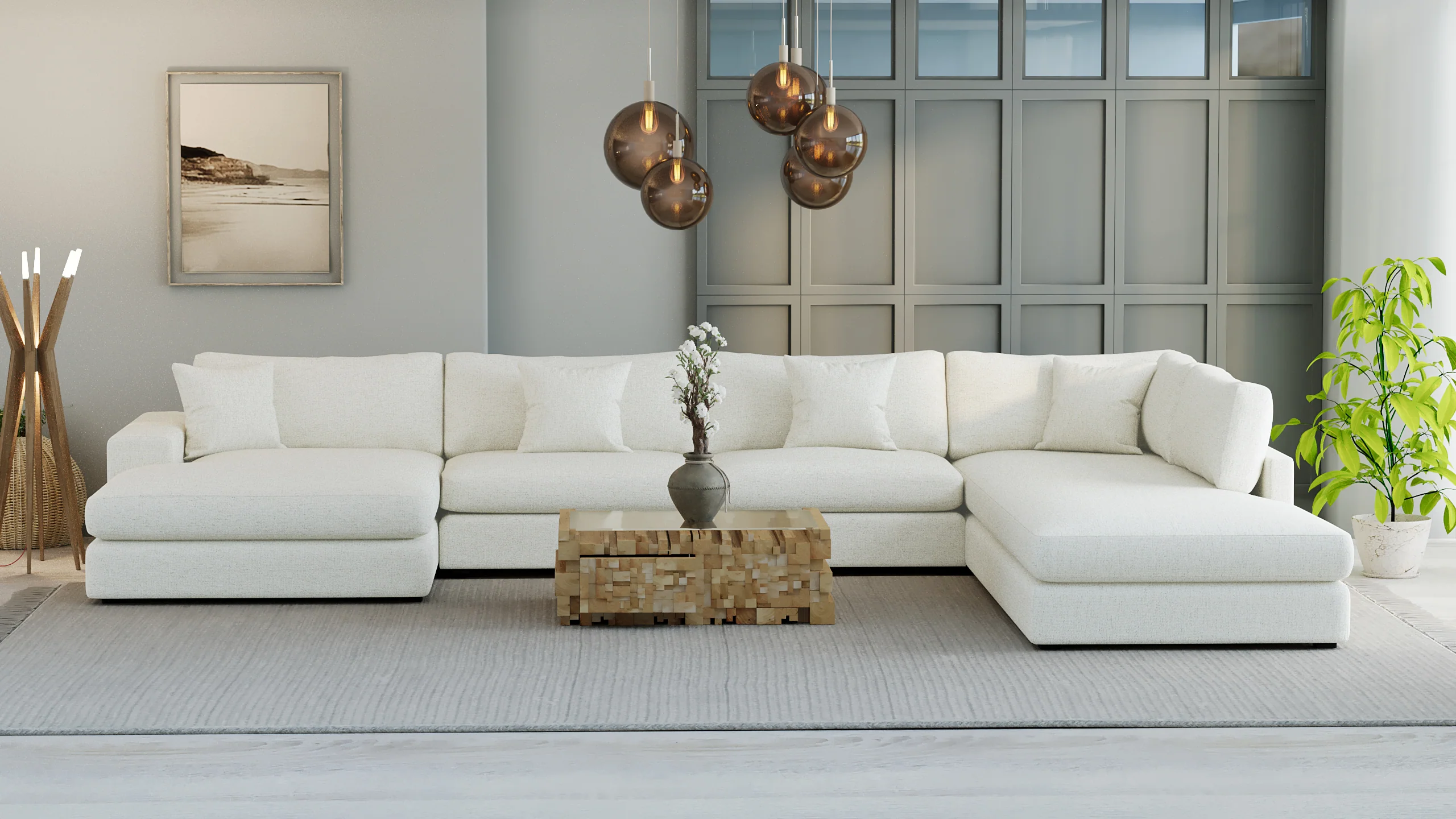 MGR Double Chaise + Corner Sectional - Image 114