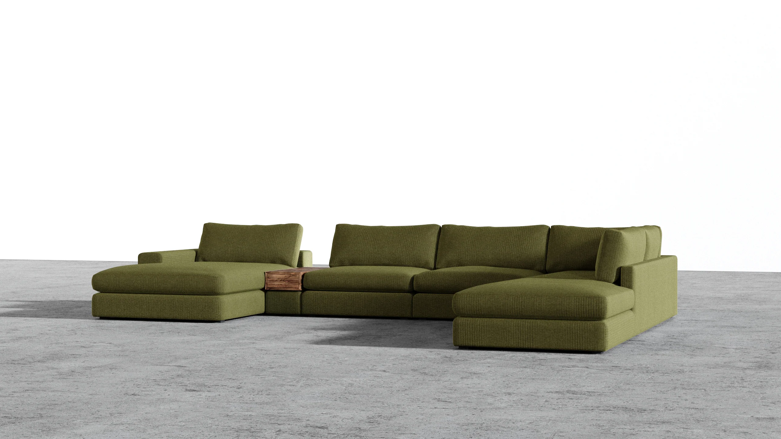MGR Double Chaise + Corner Sectional - Image 3