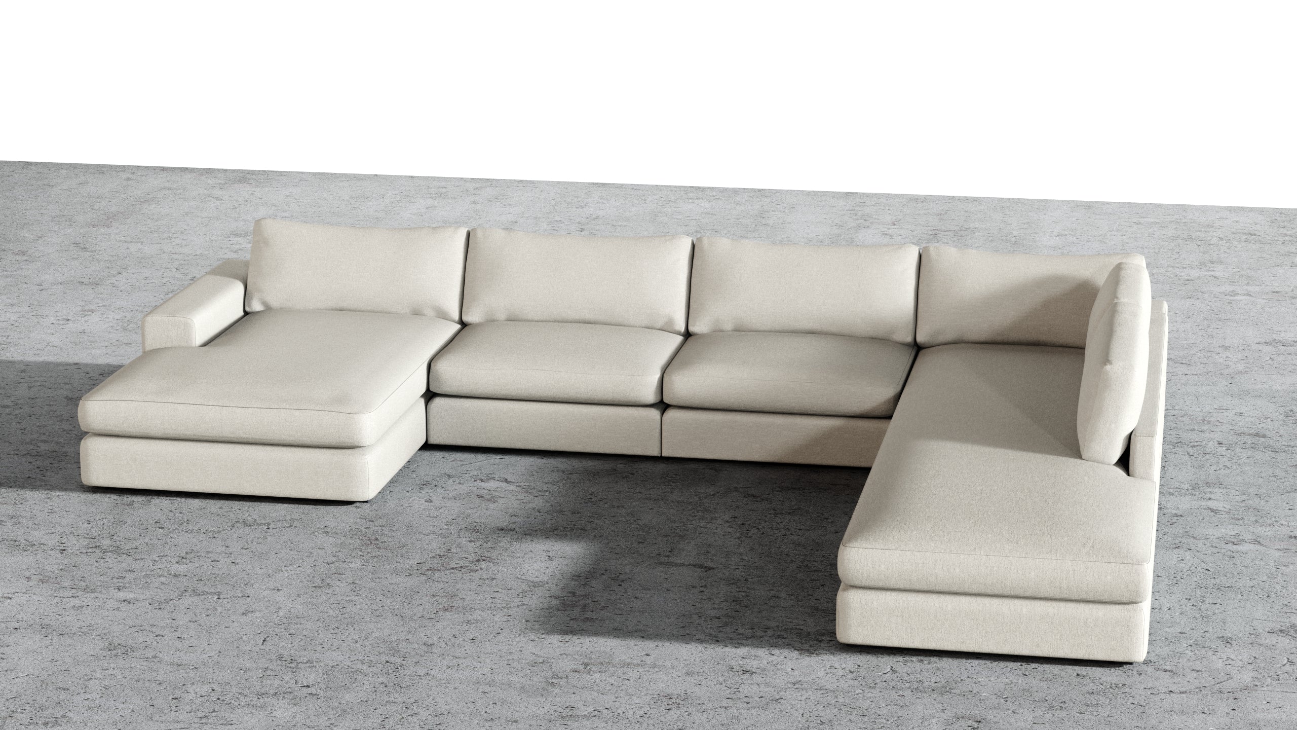 MGR Double Chaise + Corner Sectional - Image 10