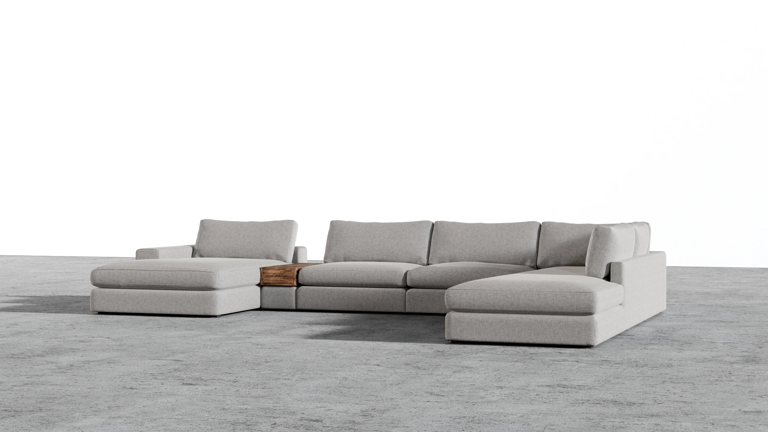 MGR Double Chaise + Corner Sectional - Image 111