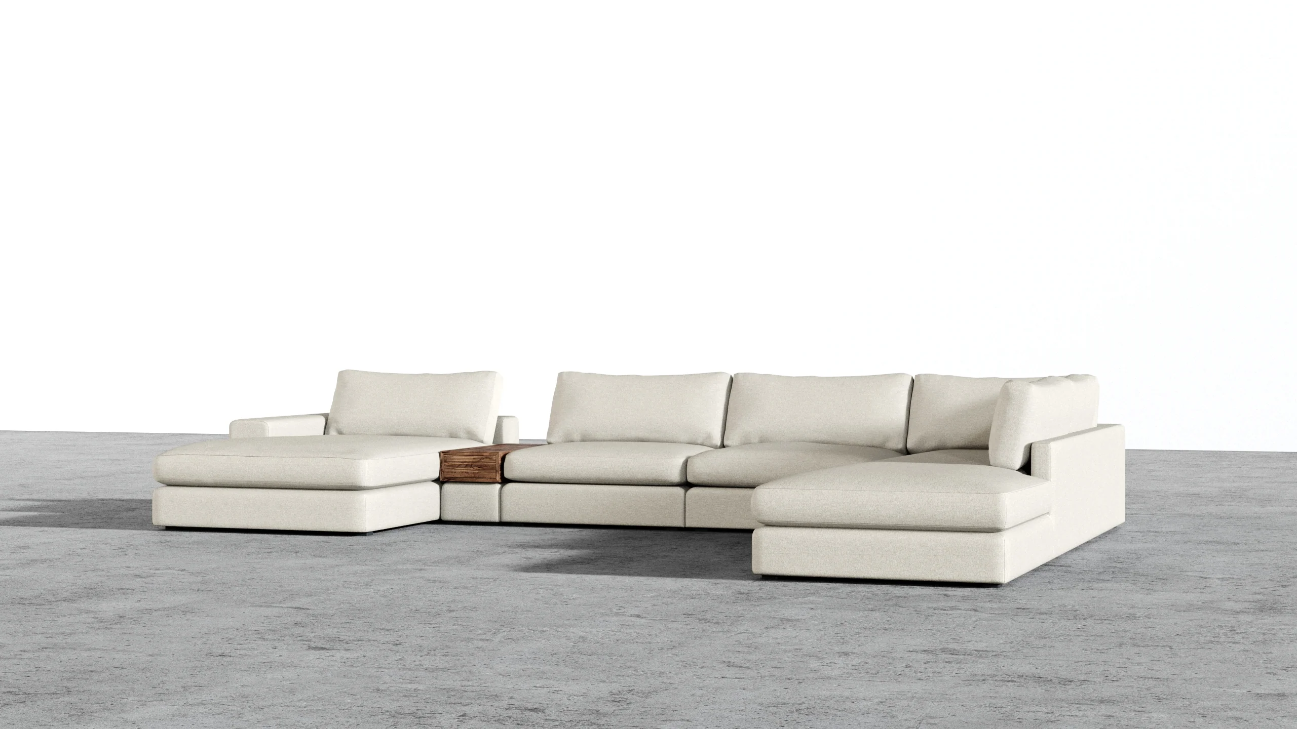 MGR Double Chaise + Corner Sectional - Image 15