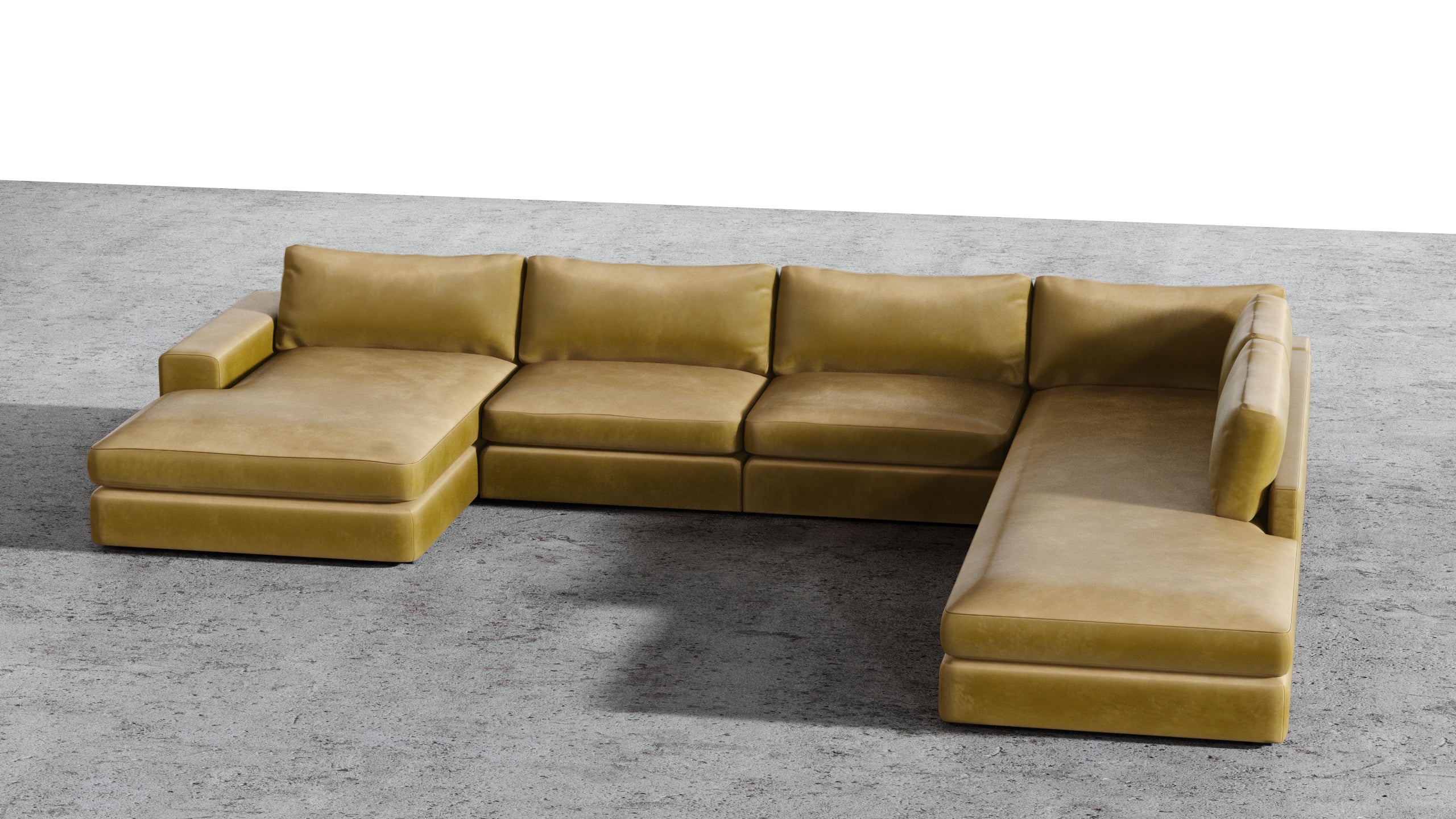 MGR Double Chaise + Corner Sectional - Image 10