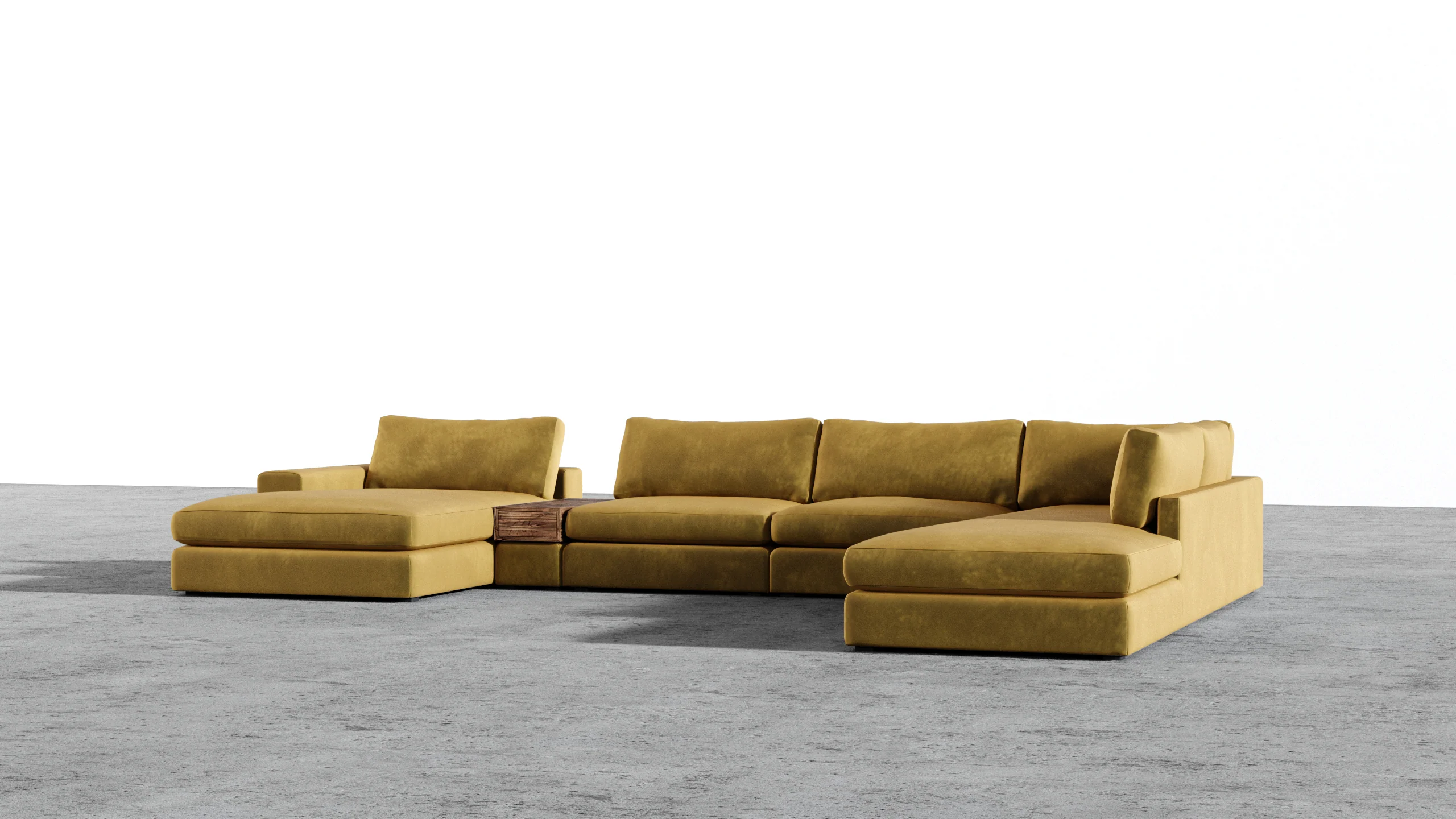 MGR Double Chaise + Corner Sectional - Image 15