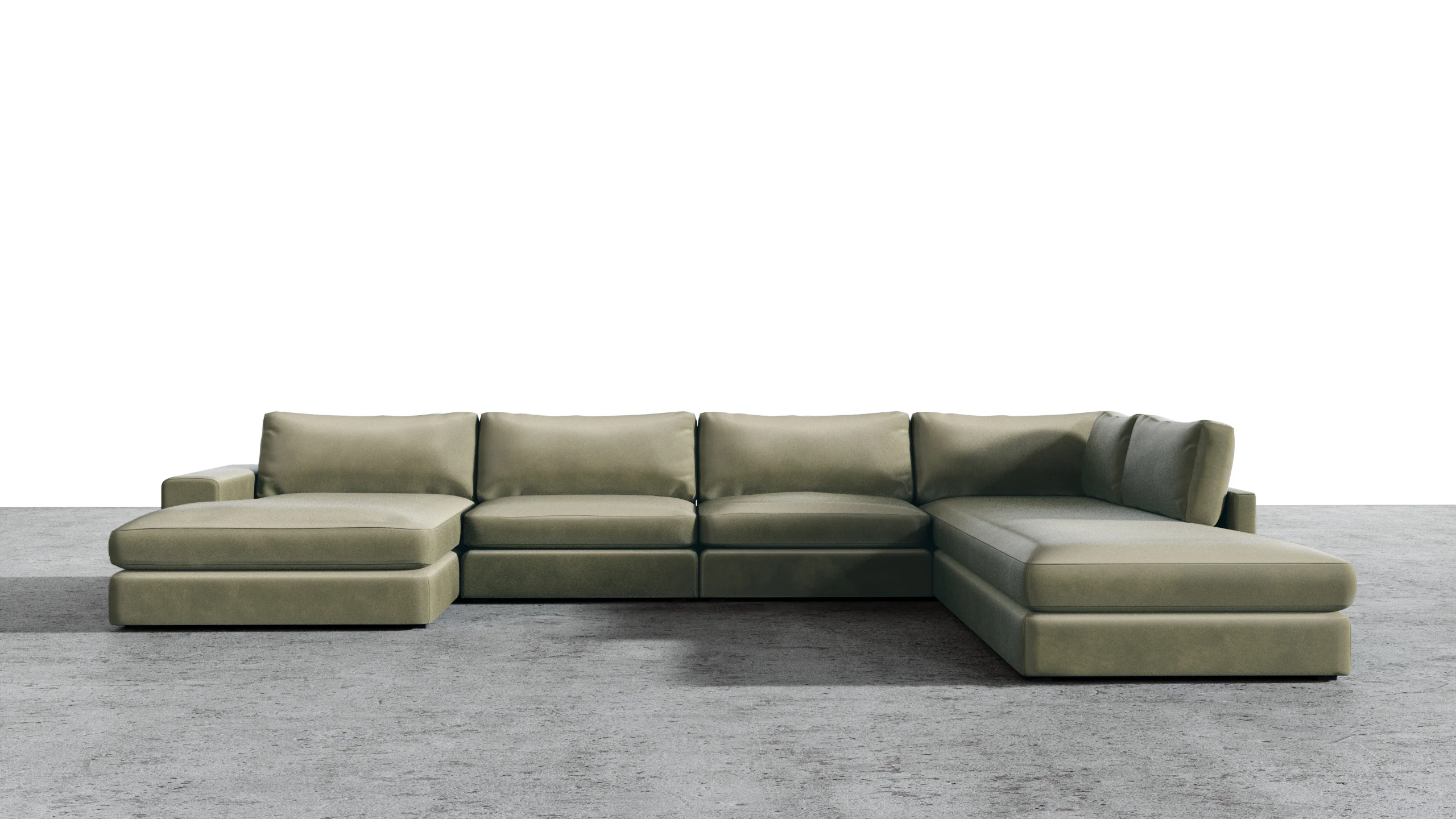 MGR Double Chaise + Corner Sectional - Image 16
