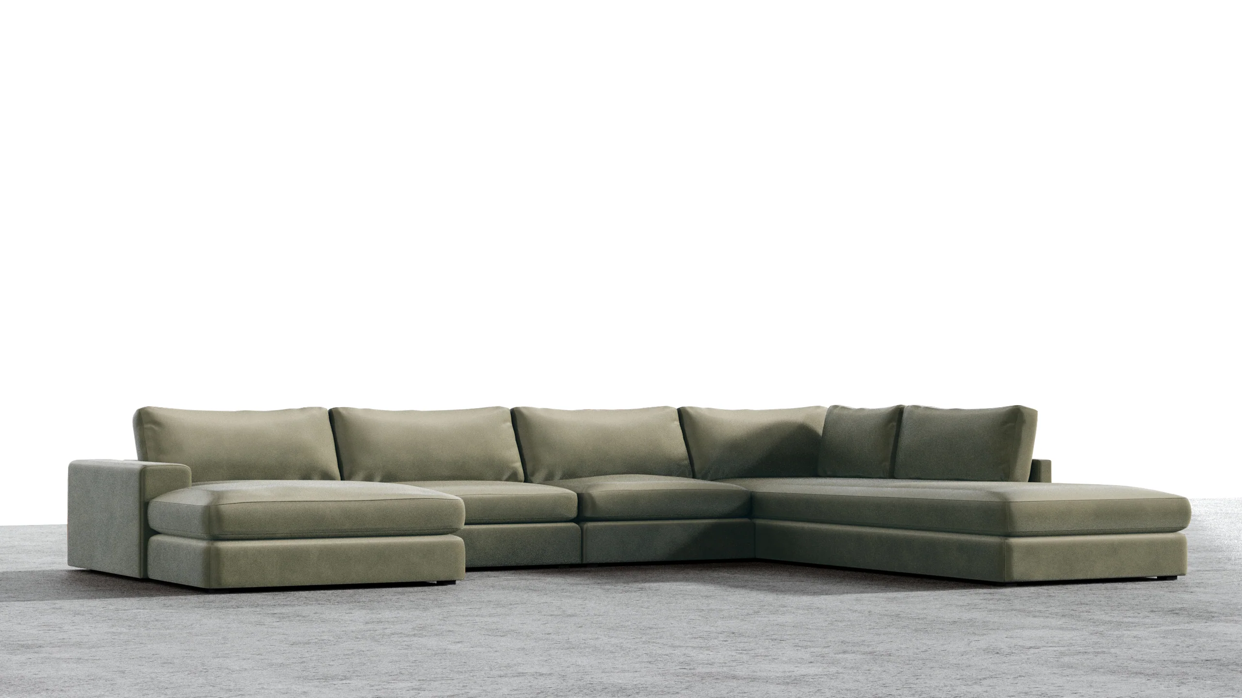 MGR Double Chaise + Corner Sectional - Image 17
