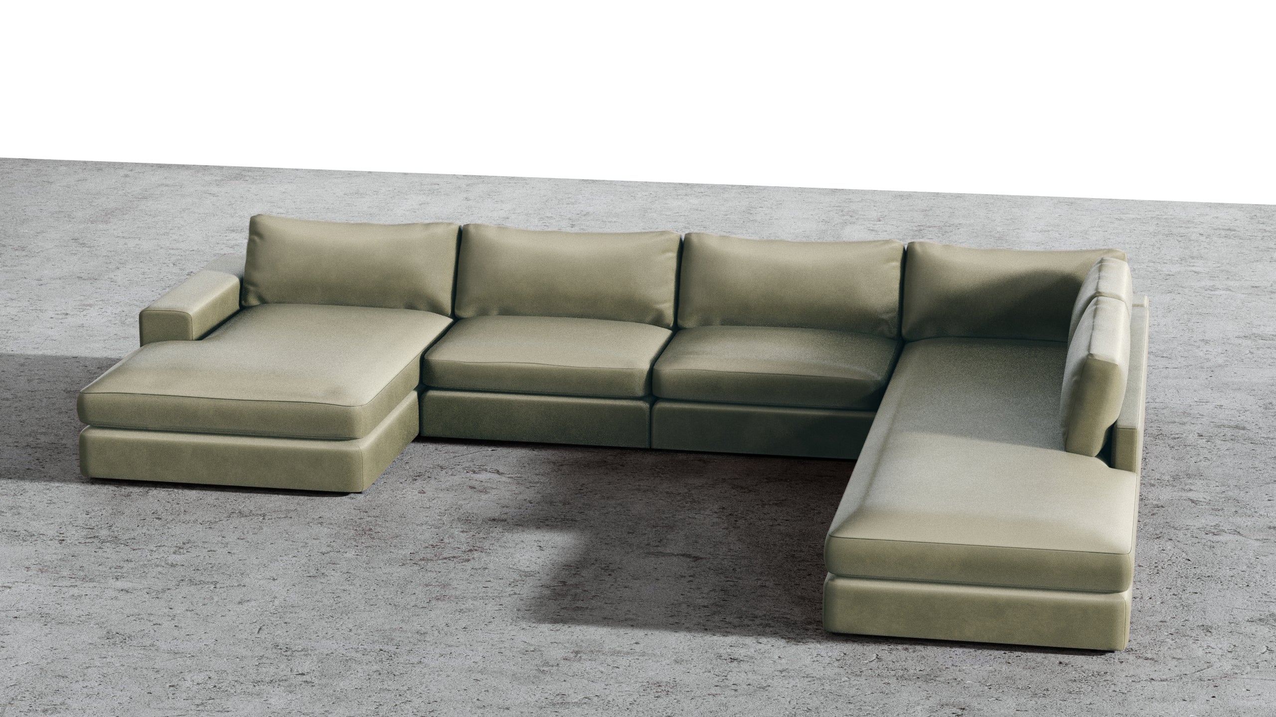 MGR Double Chaise + Corner Sectional - Image 18