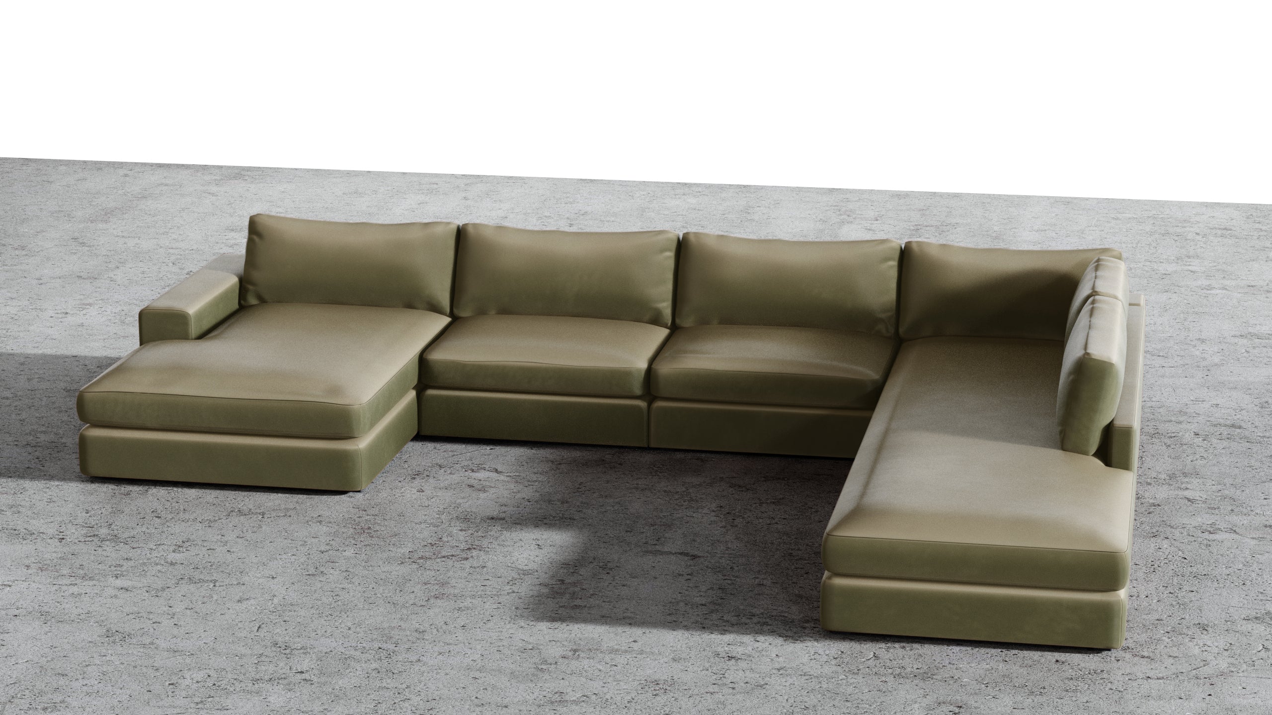MGR Double Chaise + Corner Sectional - Image 25