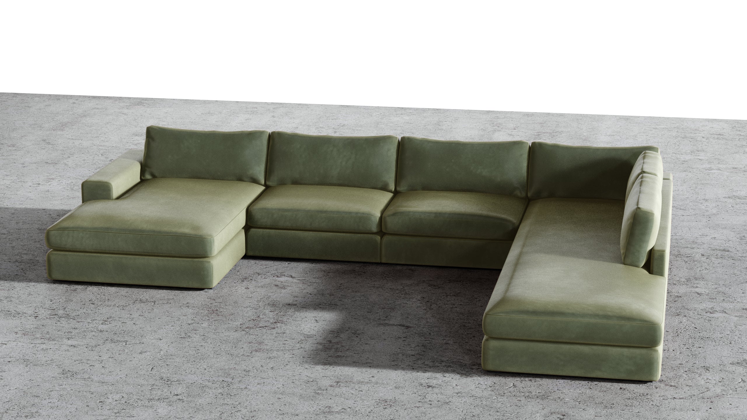 MGR Double Chaise + Corner Sectional - Image 3