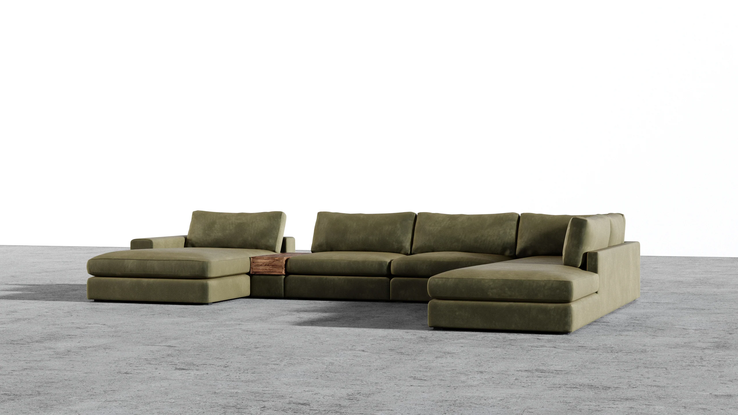 MGR Double Chaise + Corner Sectional - Image 30