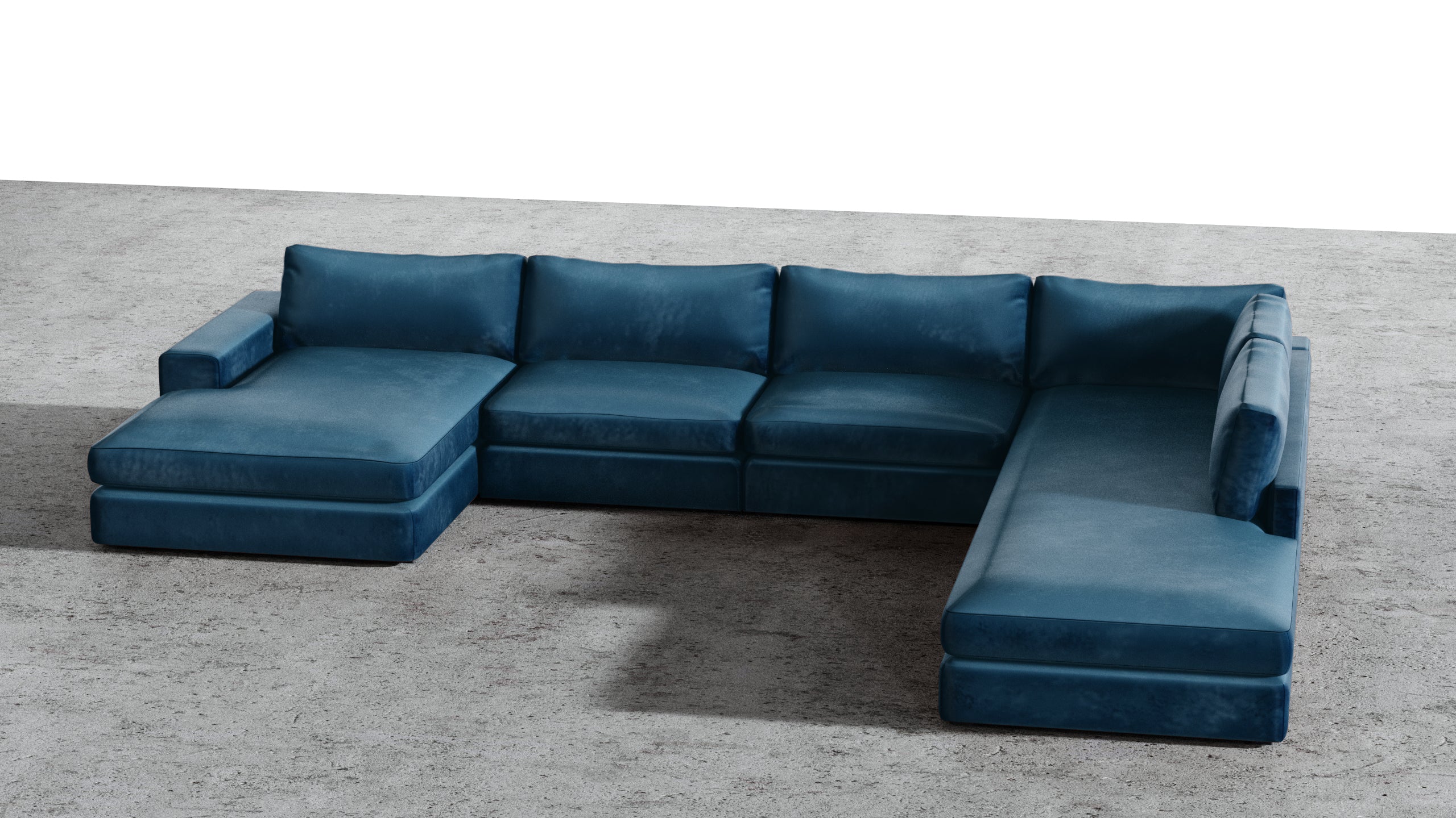 MGR Double Chaise + Corner Sectional - Image 33