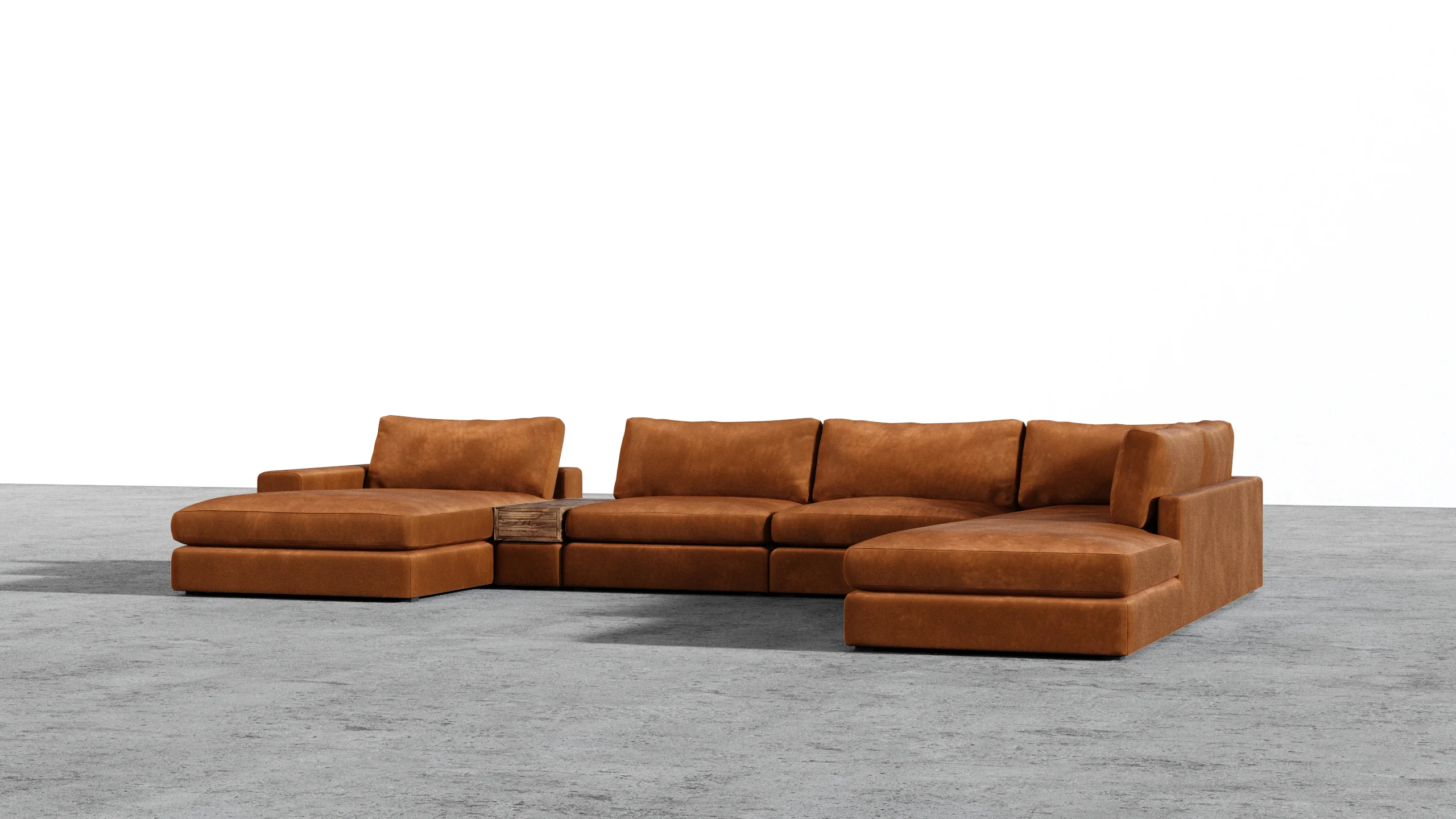 MGR Double Chaise + Corner Sectional - Image 46